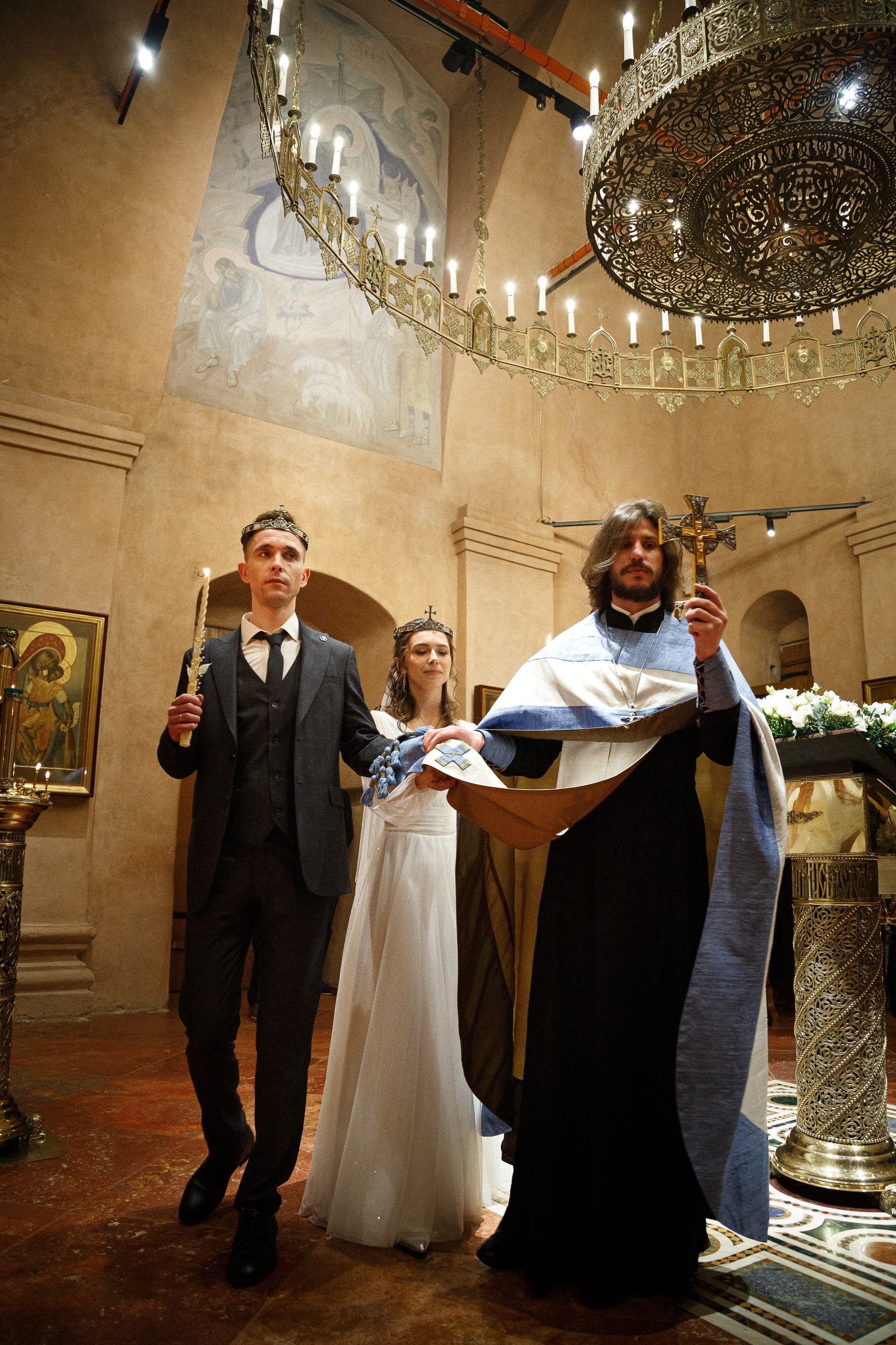 Венчание в храме Антипы Пергамского