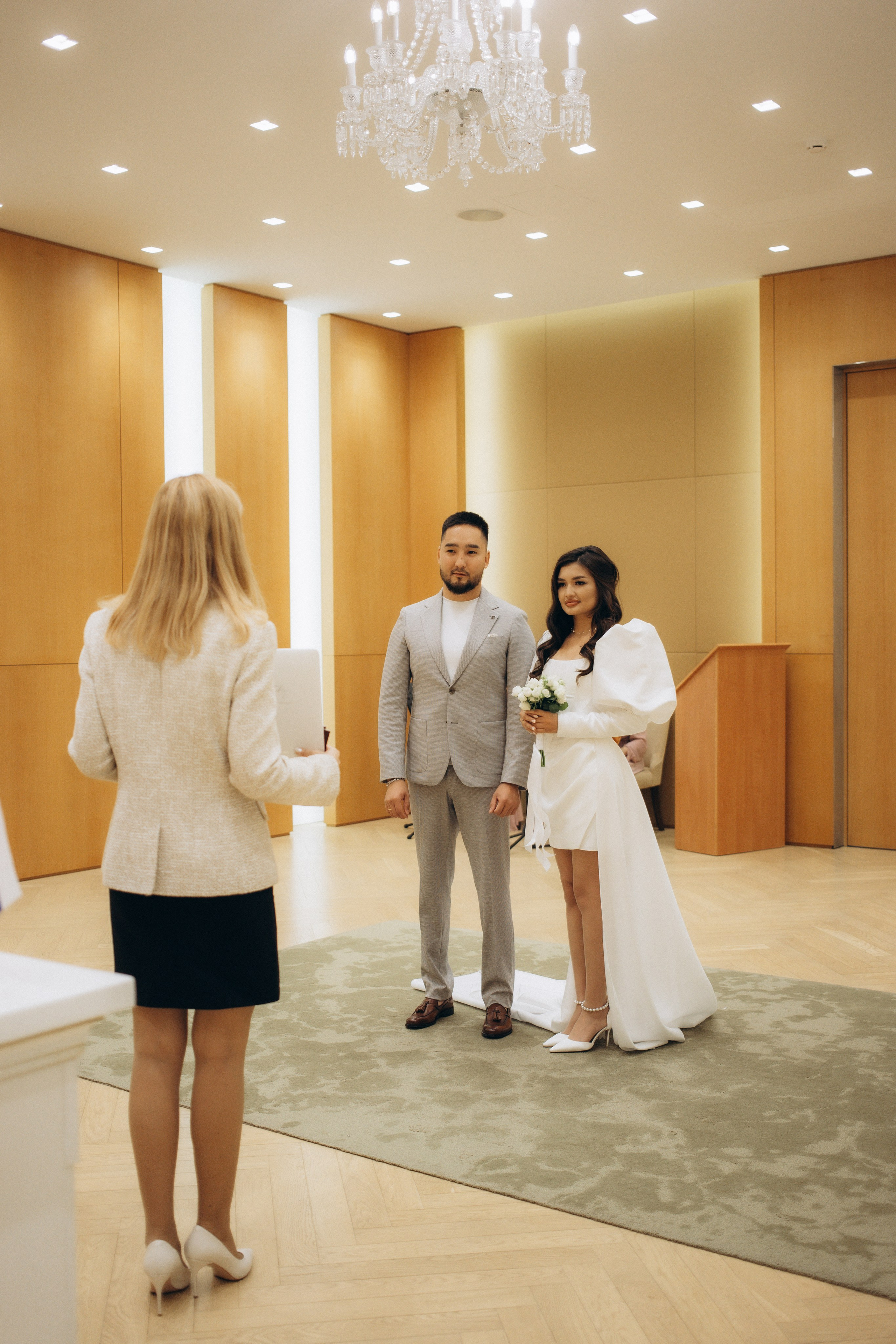 Ринат и Мадина роспись в Барвихе. Портретный и свадебный фотограф в Астрахани Сабира Аубекерова