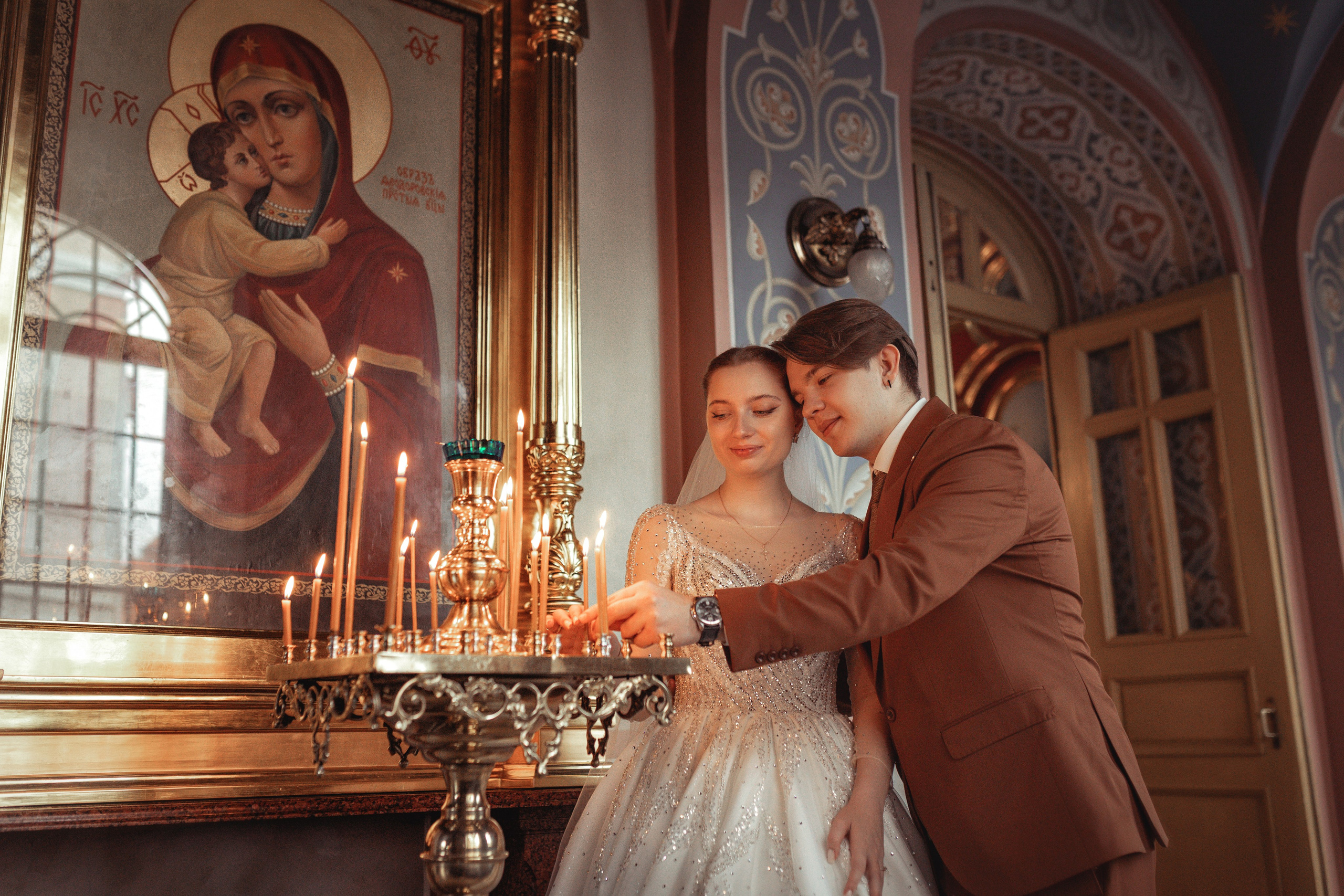 Таинство Венчания Дениса и Анастасии. Свято-Георгиевский храм. Фотограф на Крещение и Венчание Краснодарский край — Гранкина Юлия