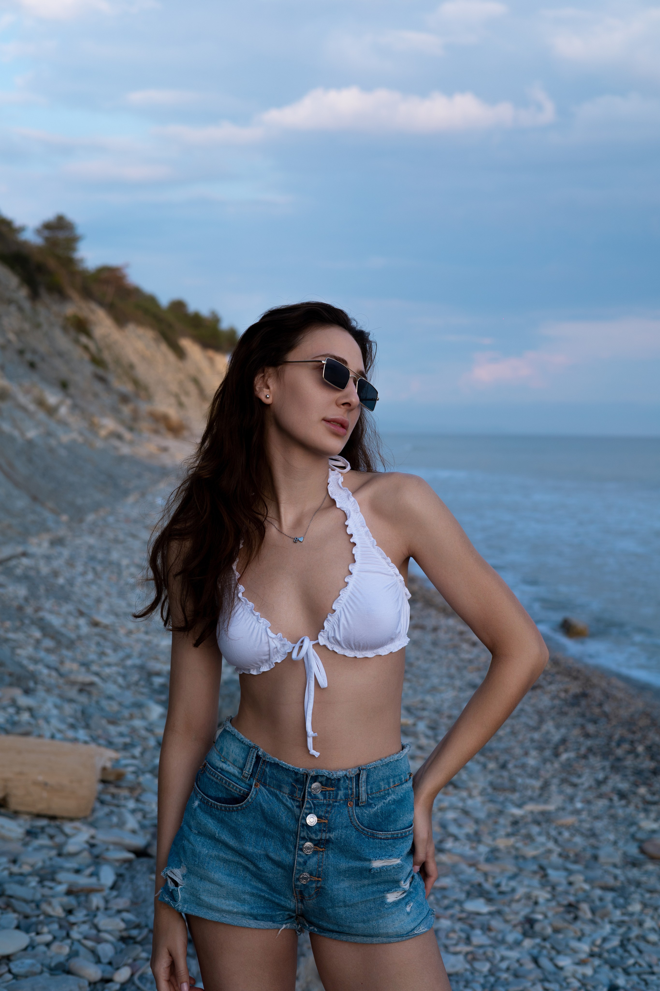 Ксюша, море. Репортажный фотограф Алёна Кантемирова