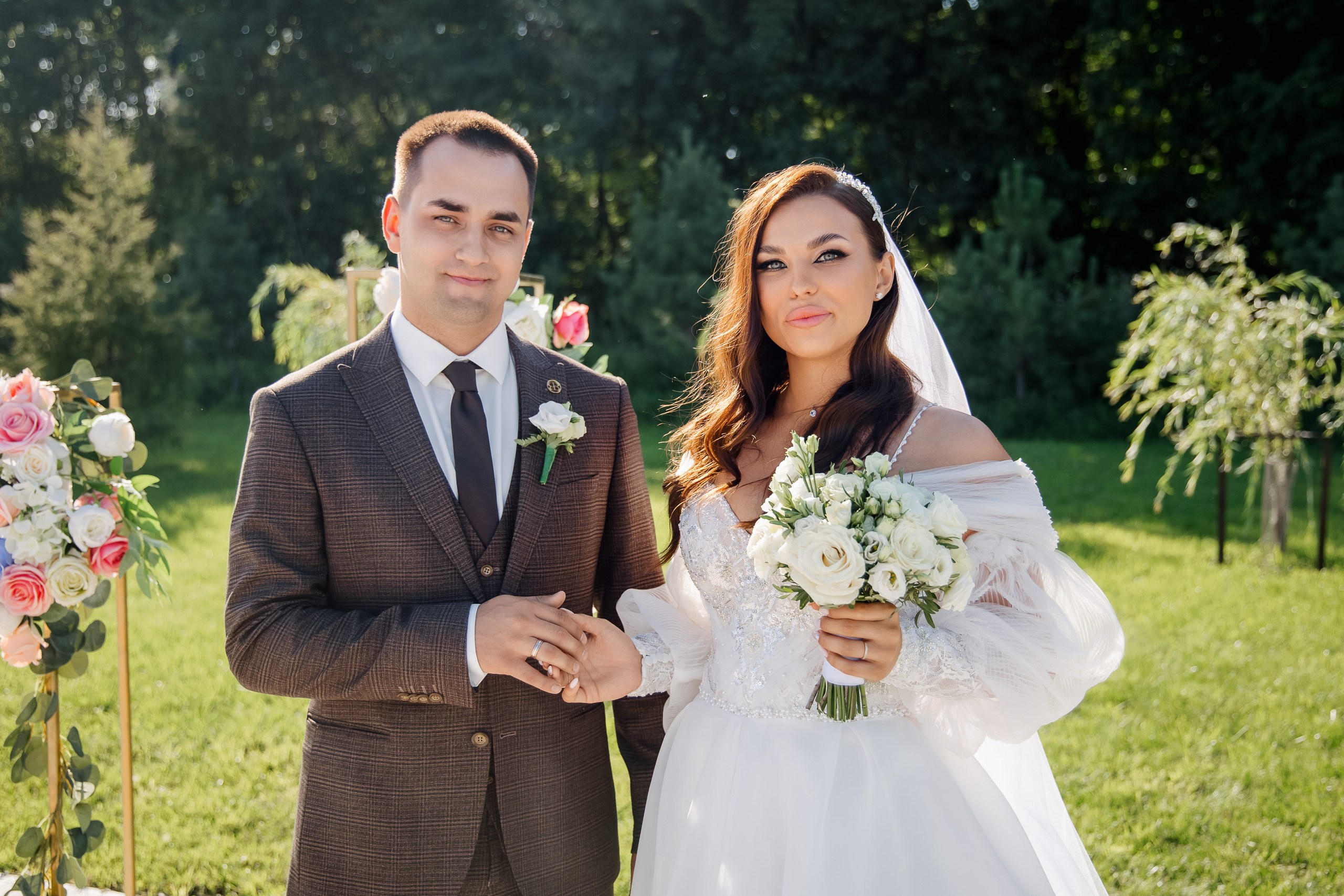 Кристина и Александр. Resches garten. Полный день. Свадебный фотограф в Хабаровске