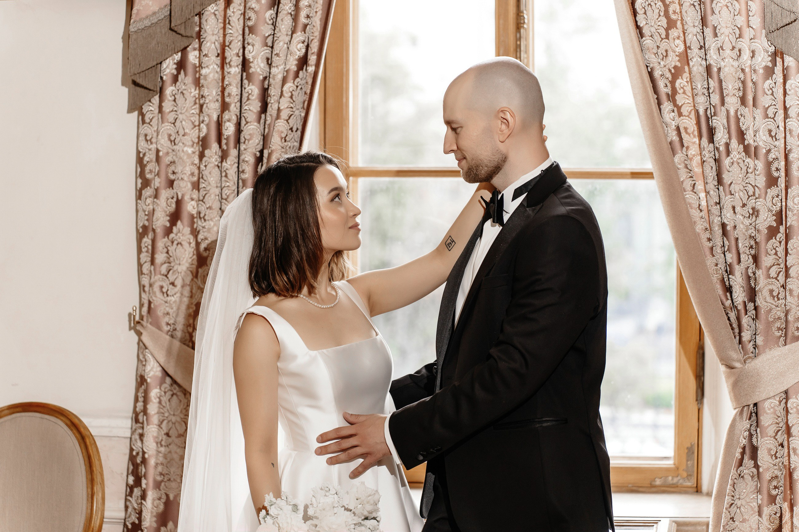 Регистрация брака в библиотеке Пушкина. Свадебный и семейный фотограф в Москве Светлана Зоткина