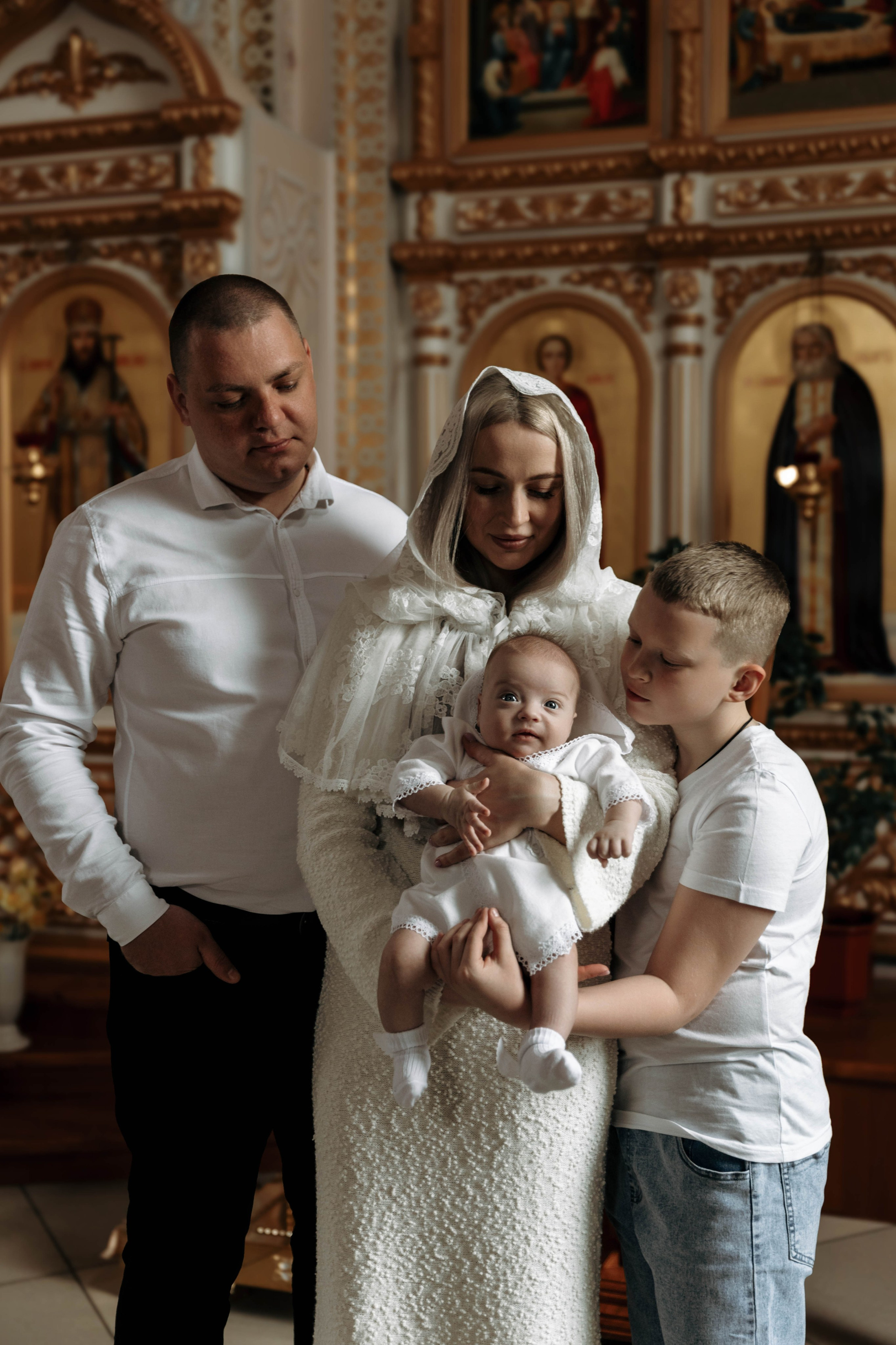 Таинство Крещения Никиты. Фотограф Сальск Катерина