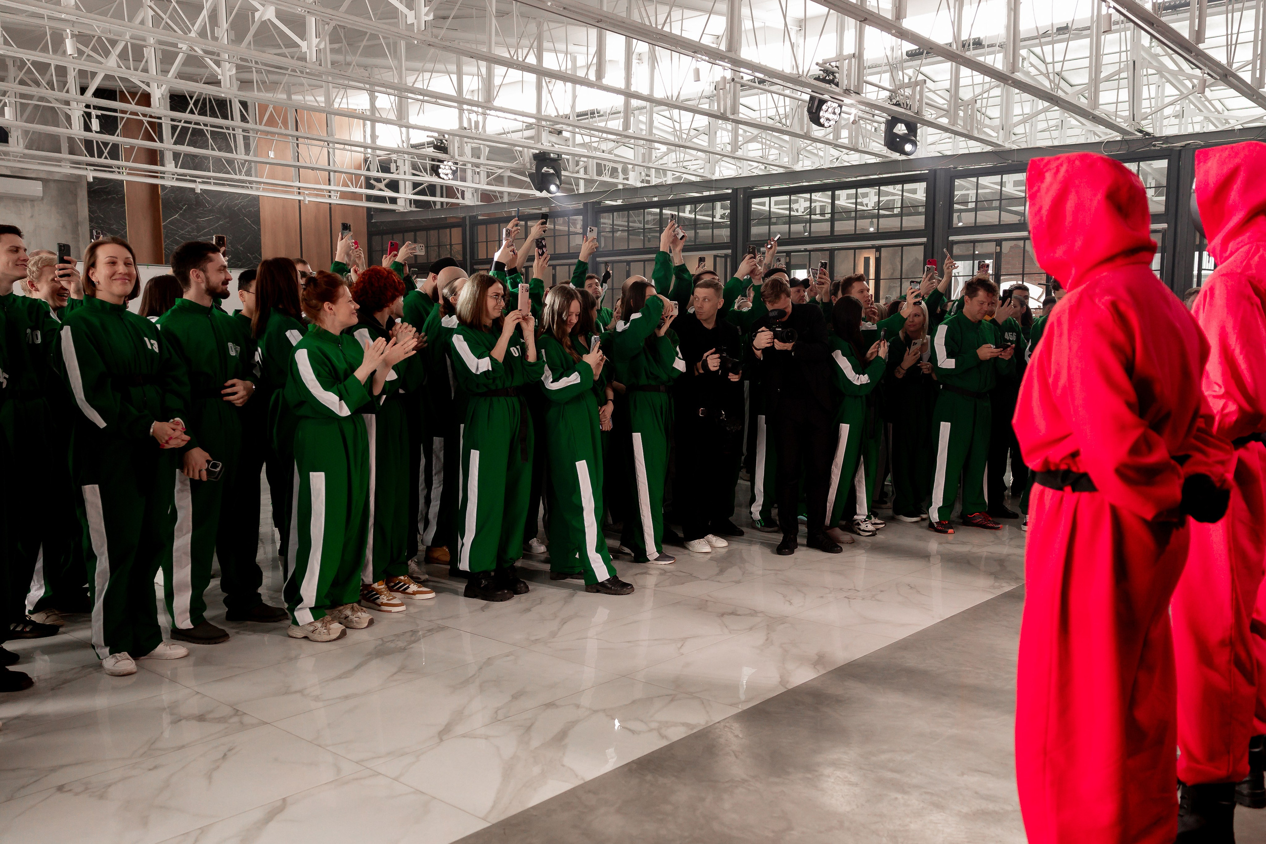 Игра в Кальмара. Свадебный и контент фотограф в Москве — Юлия Барно (Баранова)