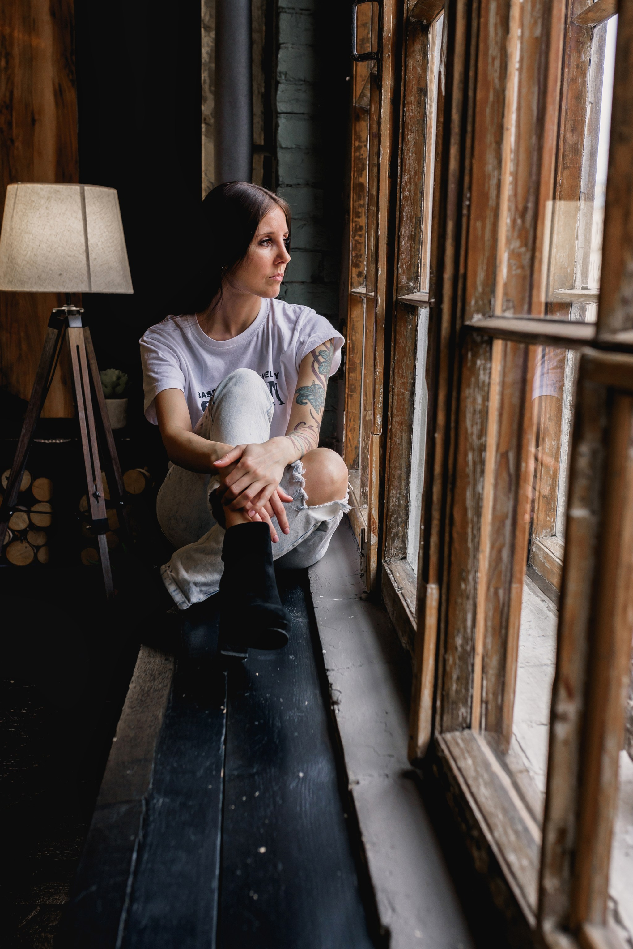 Анна в студии. Свадебный и семейный фотограф из Санкт-Петербурга Климов Анатолий