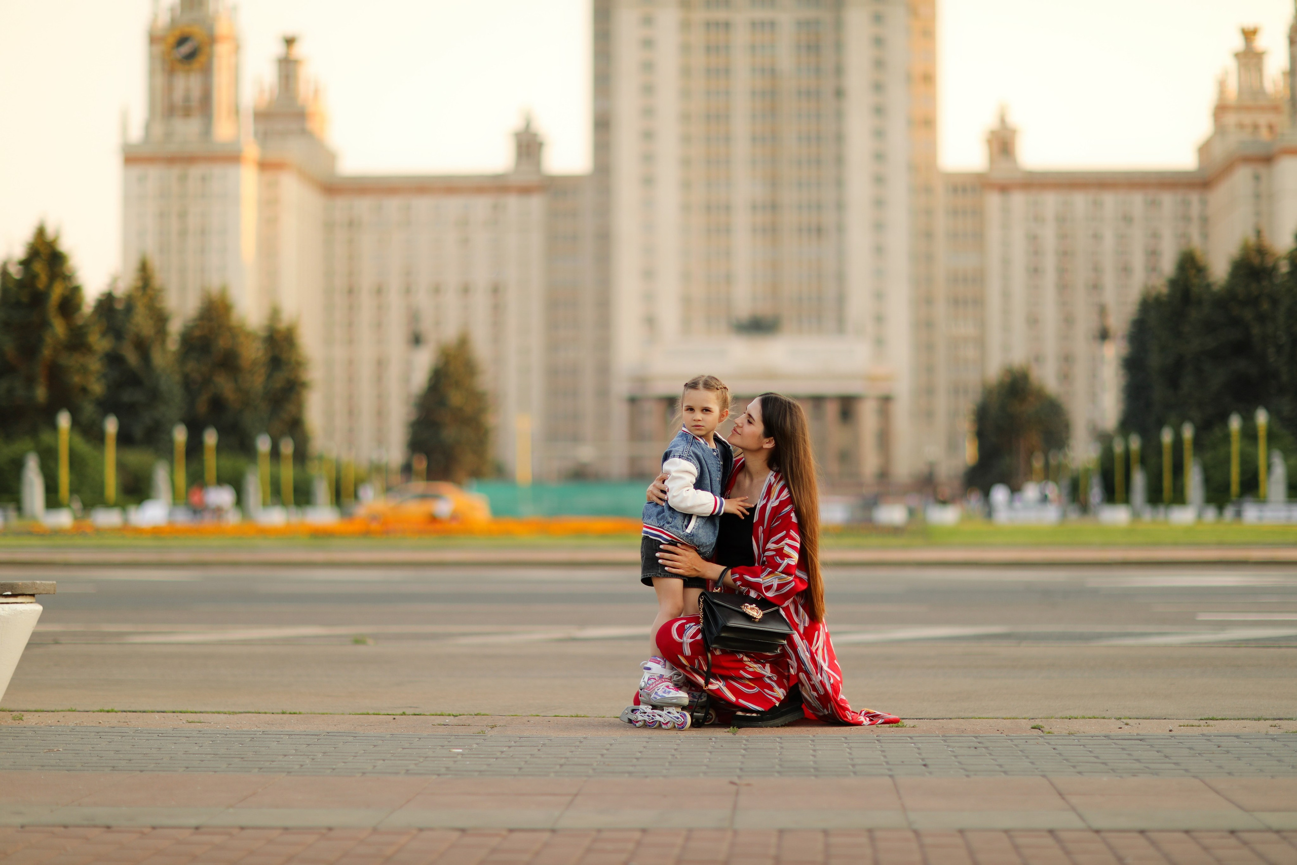 Знойное лето в Москве (Семейная фотопрогулка). Семейный и детский фотограф Москва