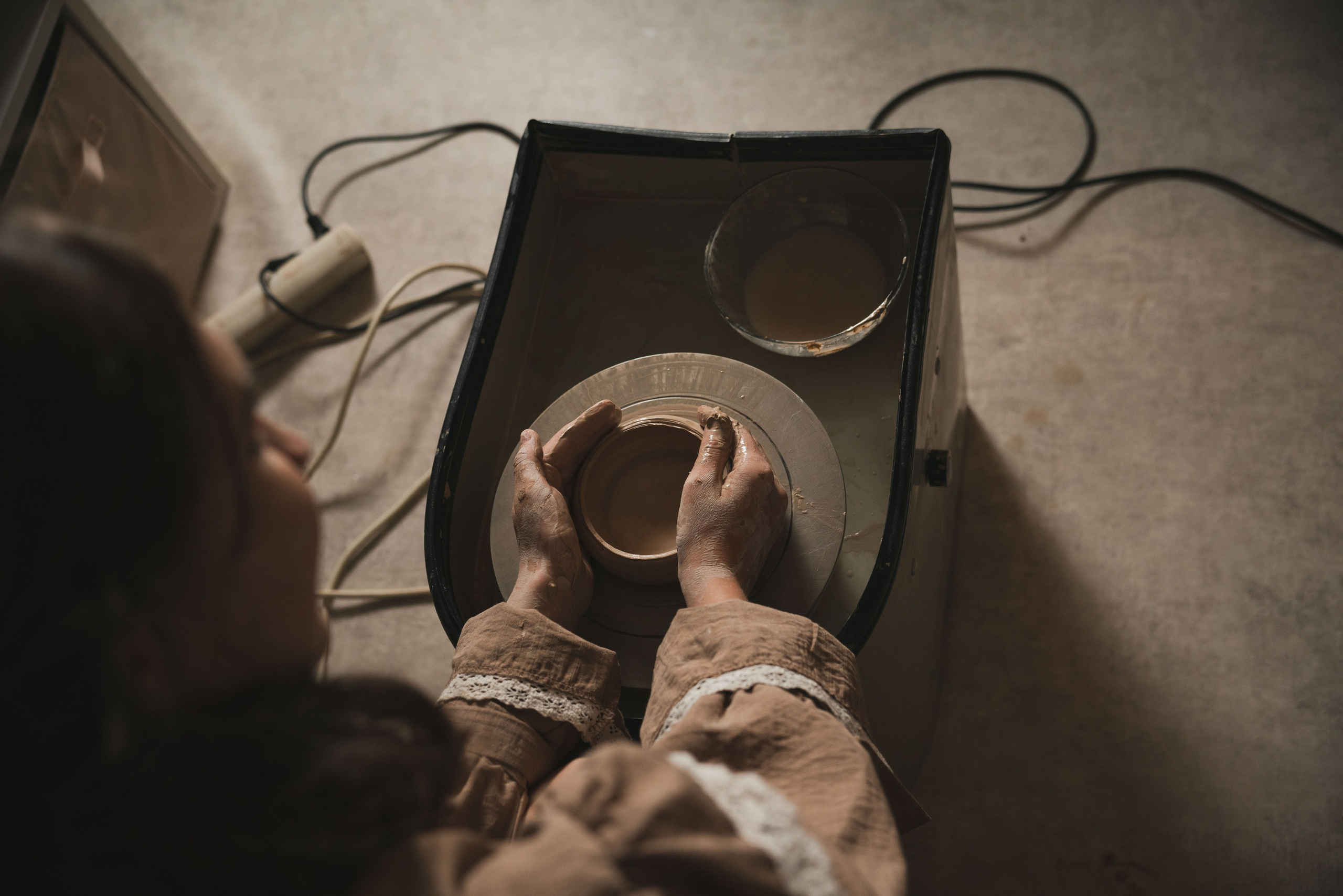 В гончарной. Семейный фотограф в Омске Александра Яровикова