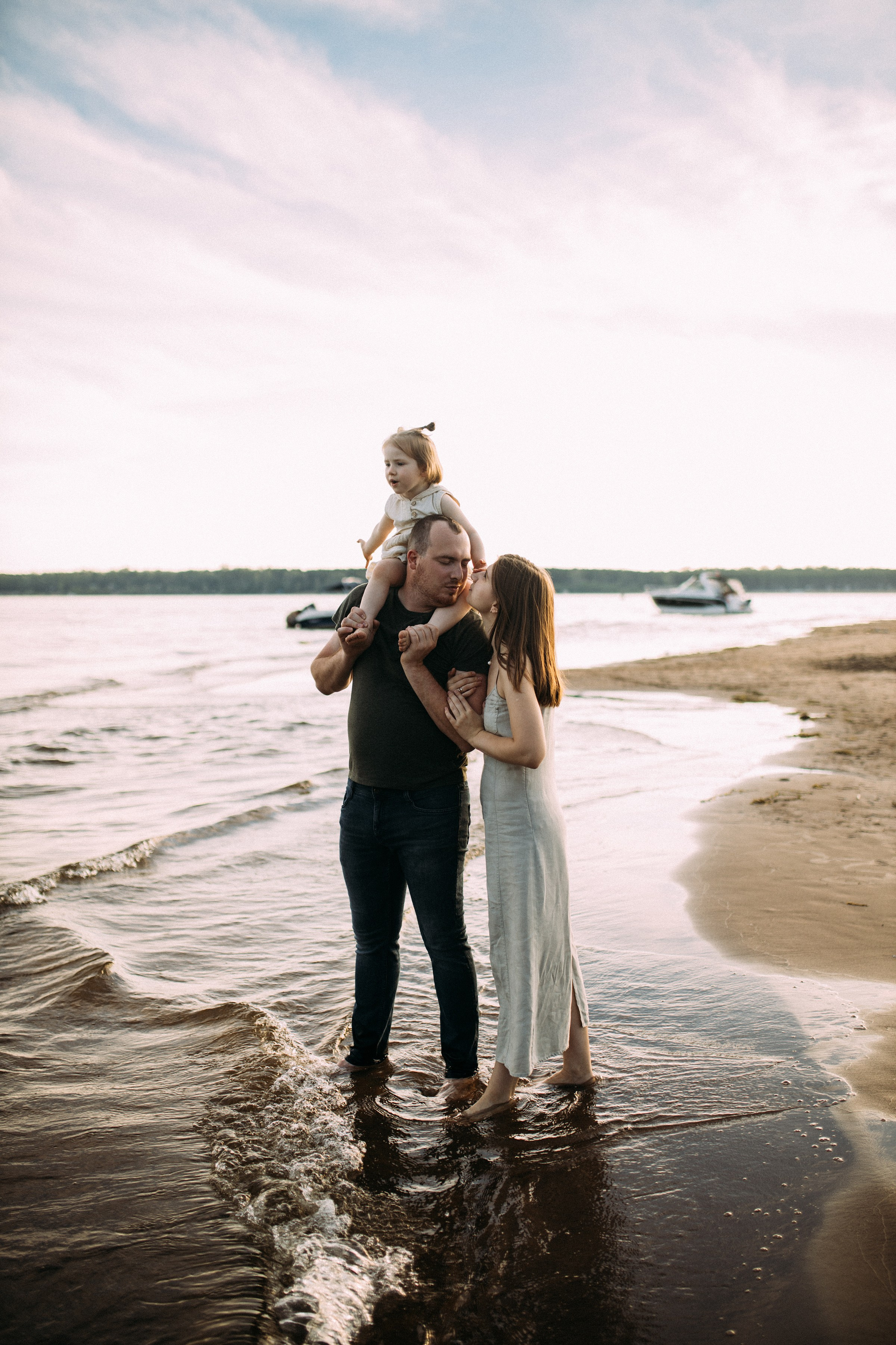 Таня, Гриша, Полина. Фотограф Людмила Оюн