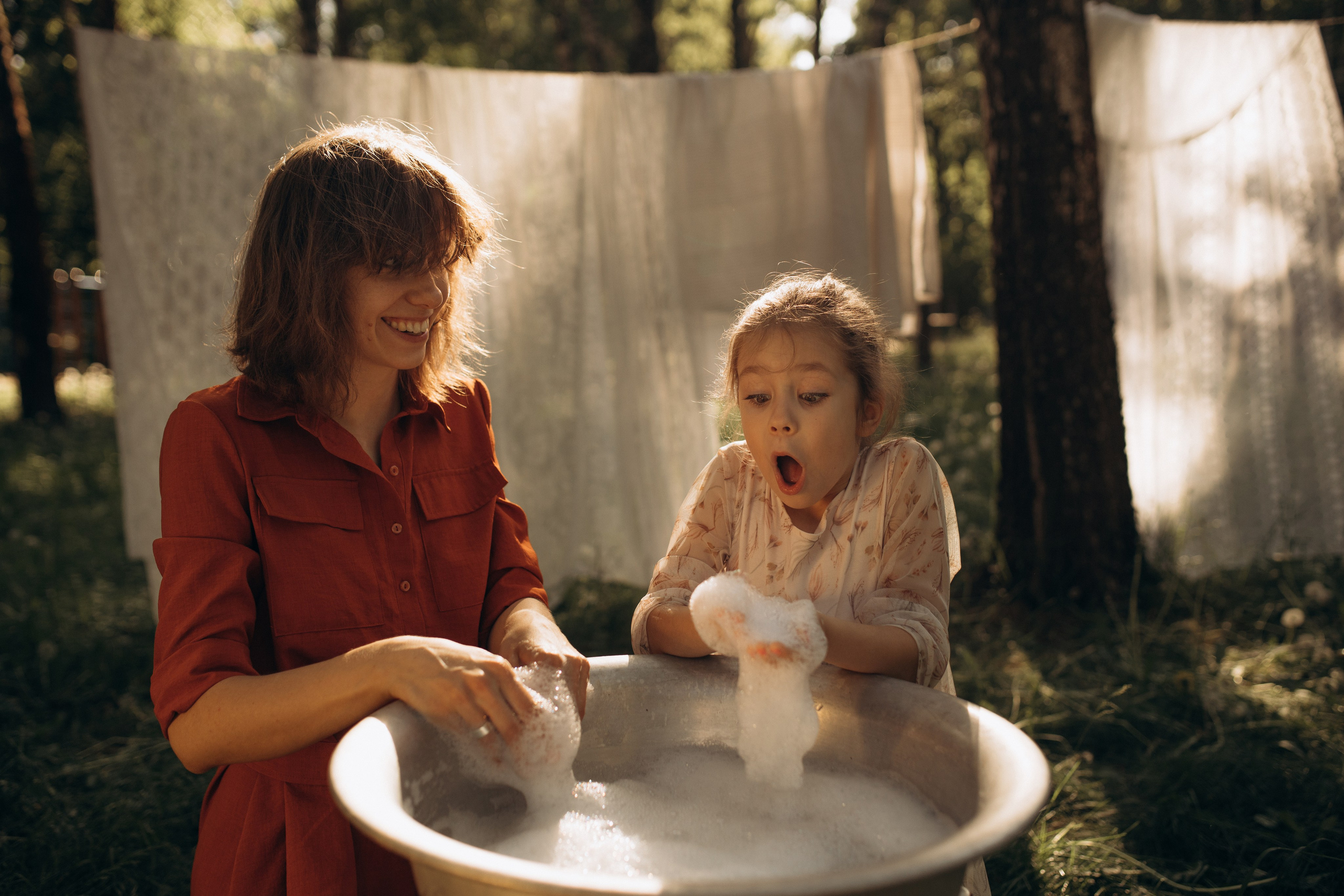 Ксюша, Даша, Миша. Фотограф Людмила Оюн