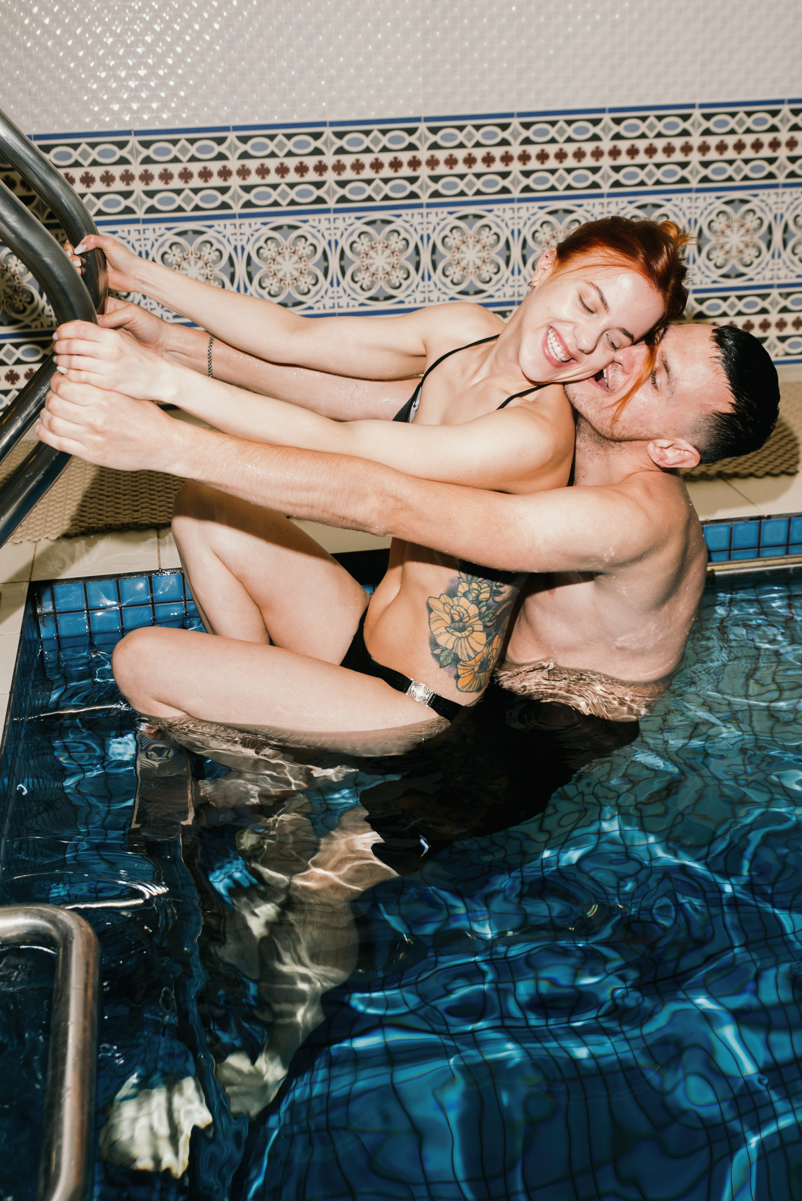 Прыгая в бассейн. Свадебный фотограф в Калуге Алексей Климов