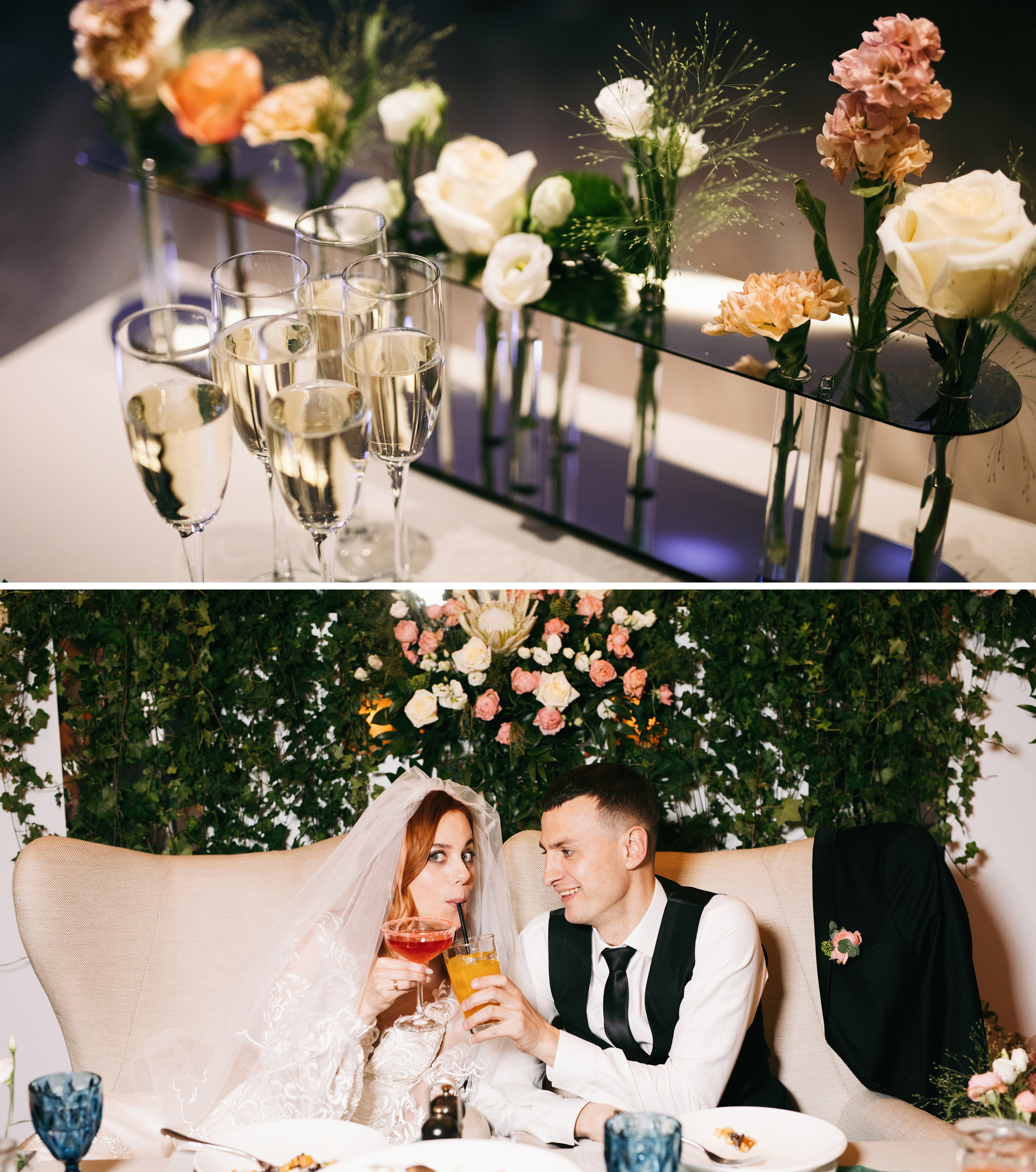 Прыгая в бассейн. Свадебный фотограф в Калуге Алексей Климов