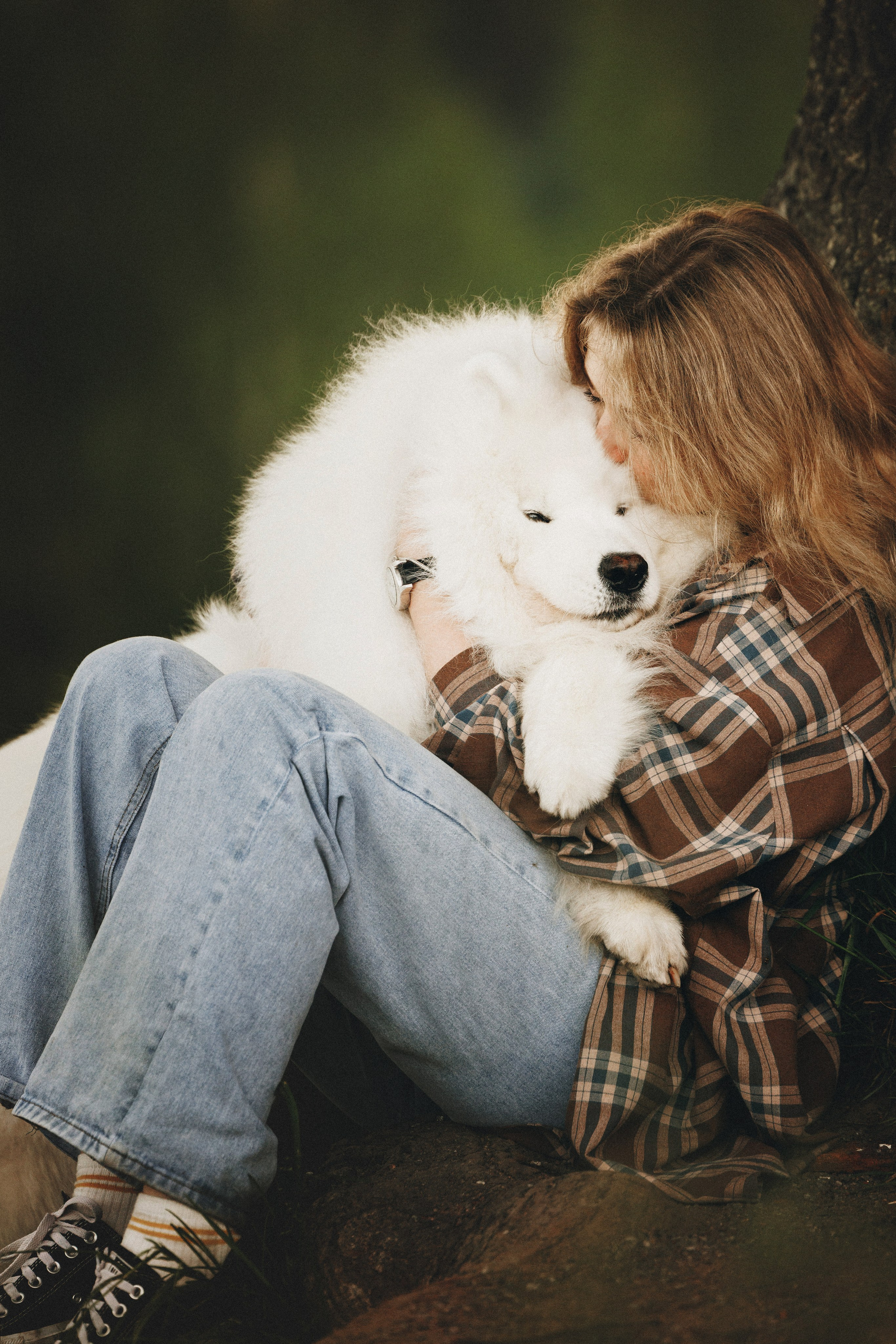 Женя и Цезарь. Фотограф анималист Осипчикова Мария