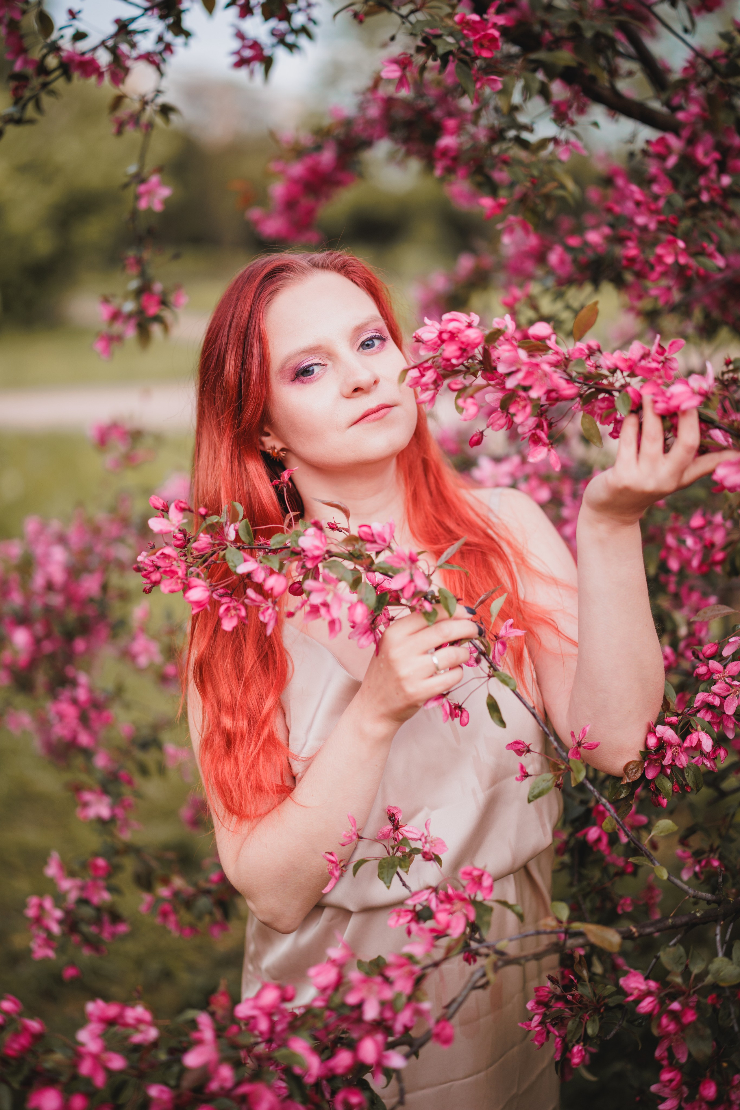 Розовые яблони_Алина Юрина. Фотограф Анна Шубина