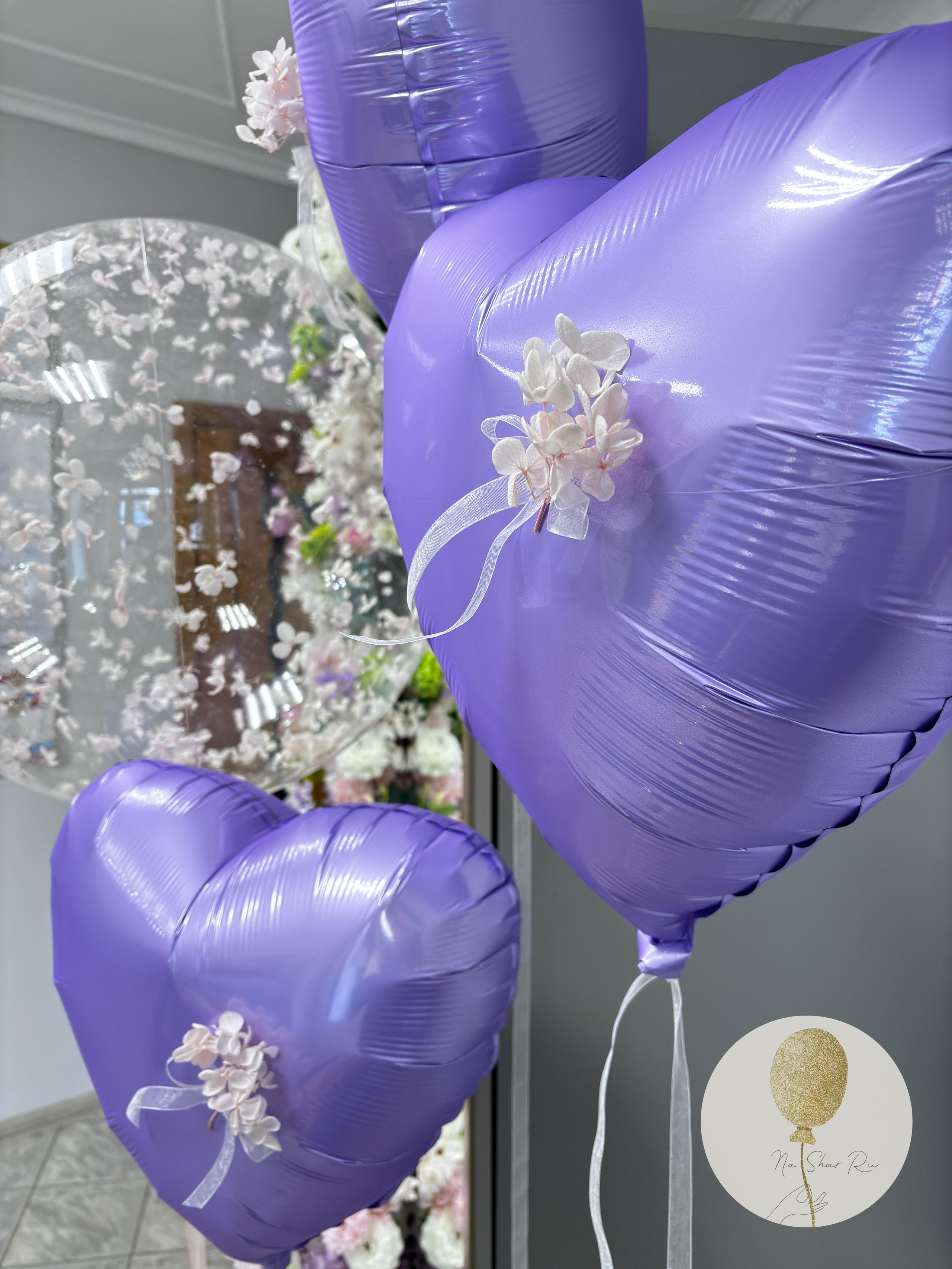 Шары для нее. Воздушные шары с гелием в Донецке