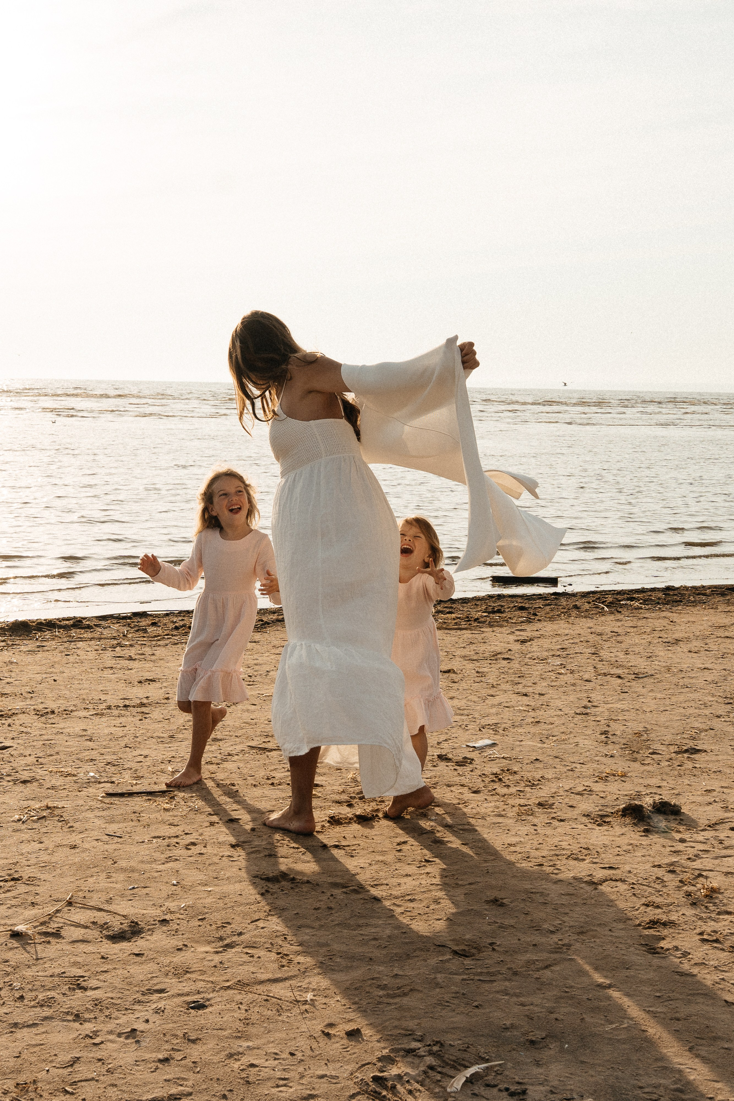 Папа, мама и три дочки. Семейный фотограф в Санкт-Петербурге Виталия Белова