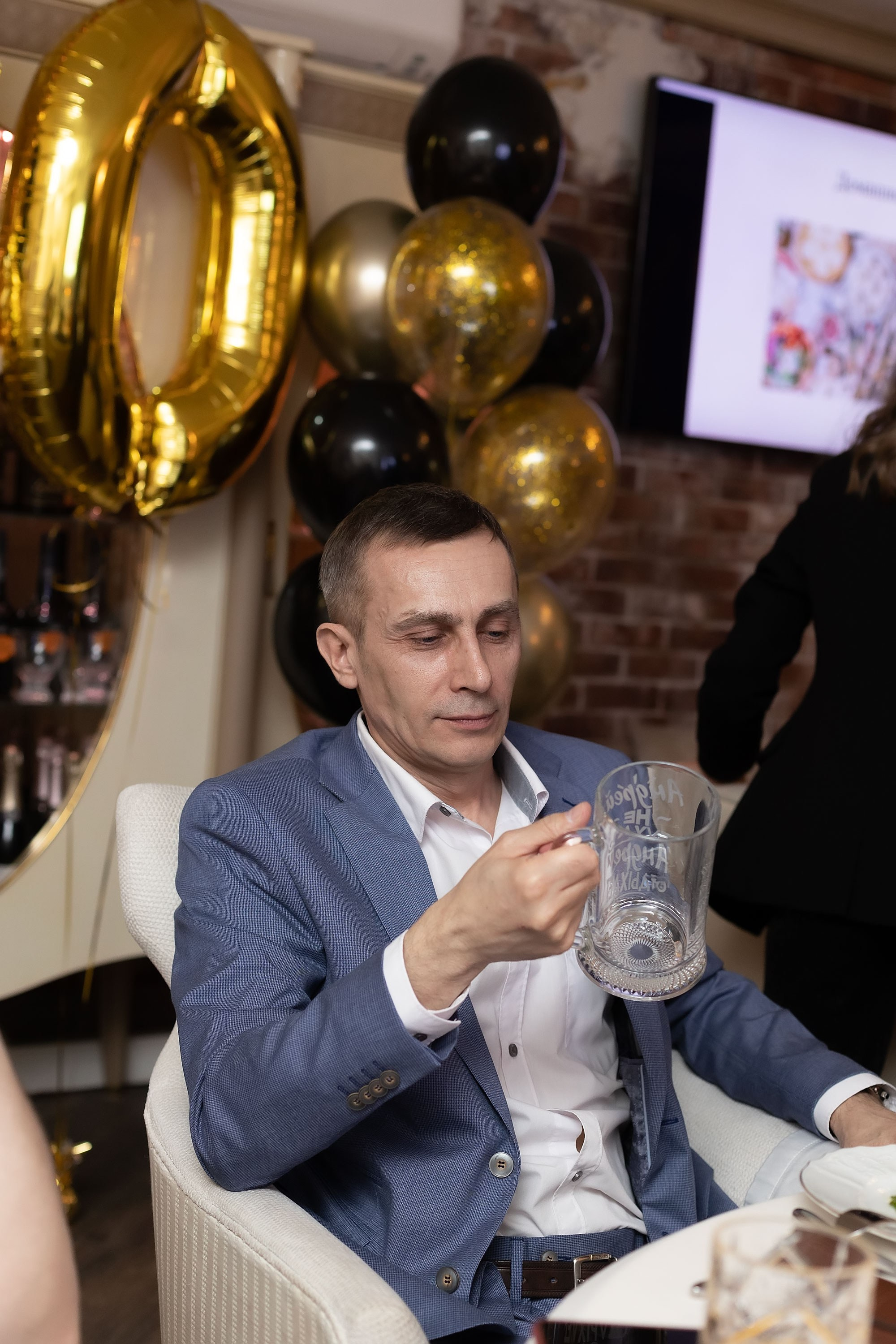 Юбилей (Ресторан «Свой»). Семейный, индивидуальный фотограф в Москве Ангели Марина