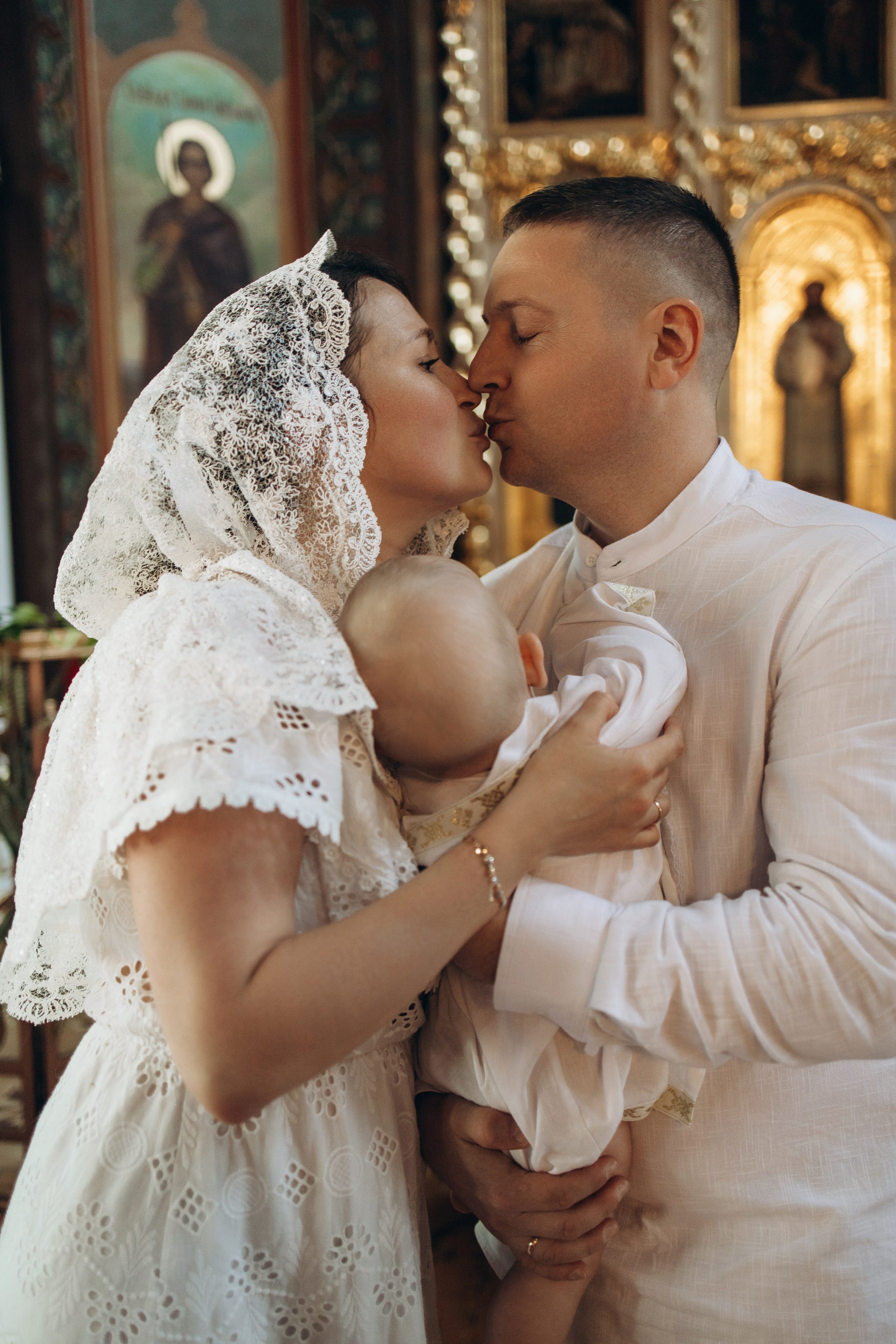 Двойное крещение Анны и Саши. Самый теплый фотограф в Краснодаре Рябоконь Ксения