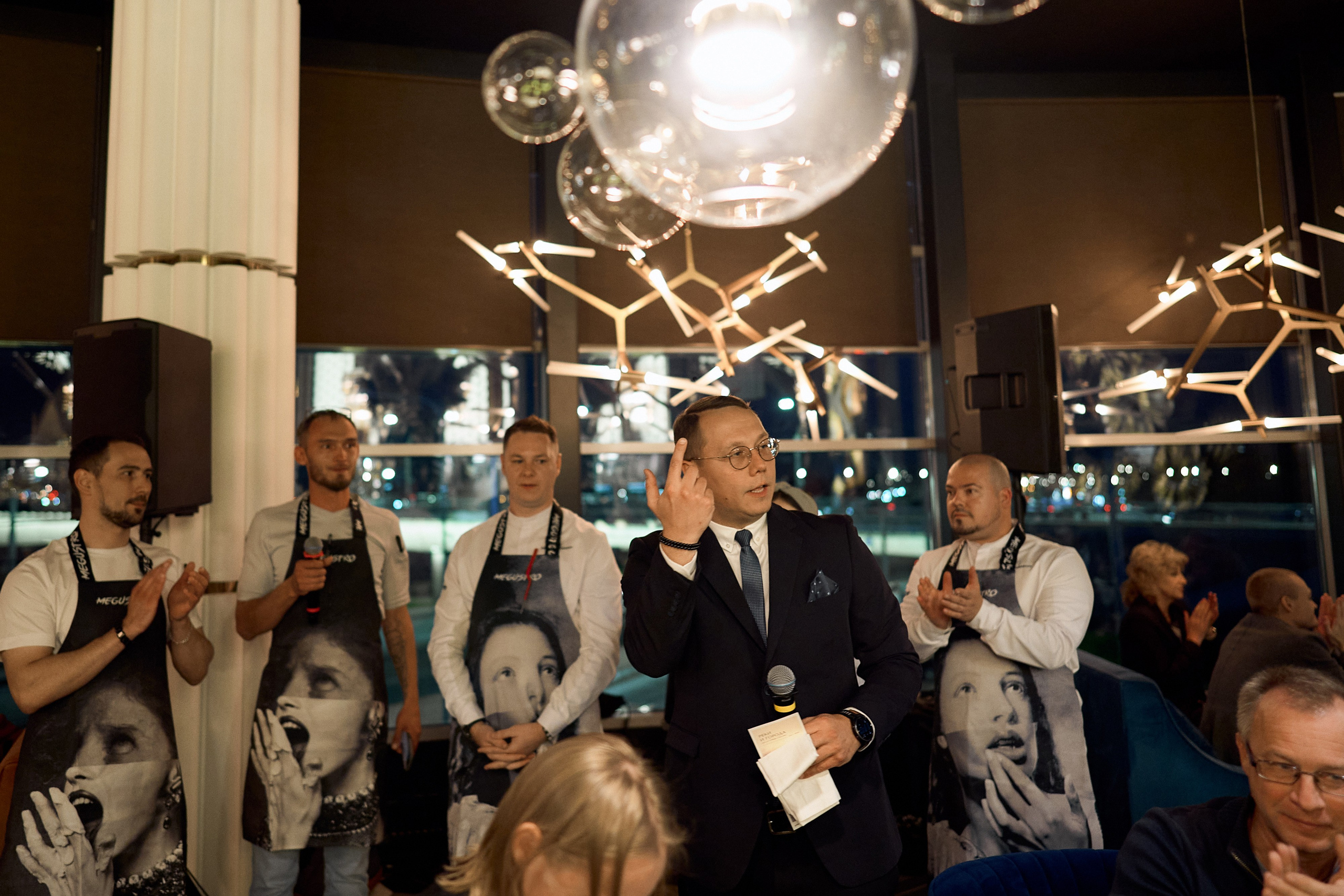 Гастрономический ужин, репортажный фотограф