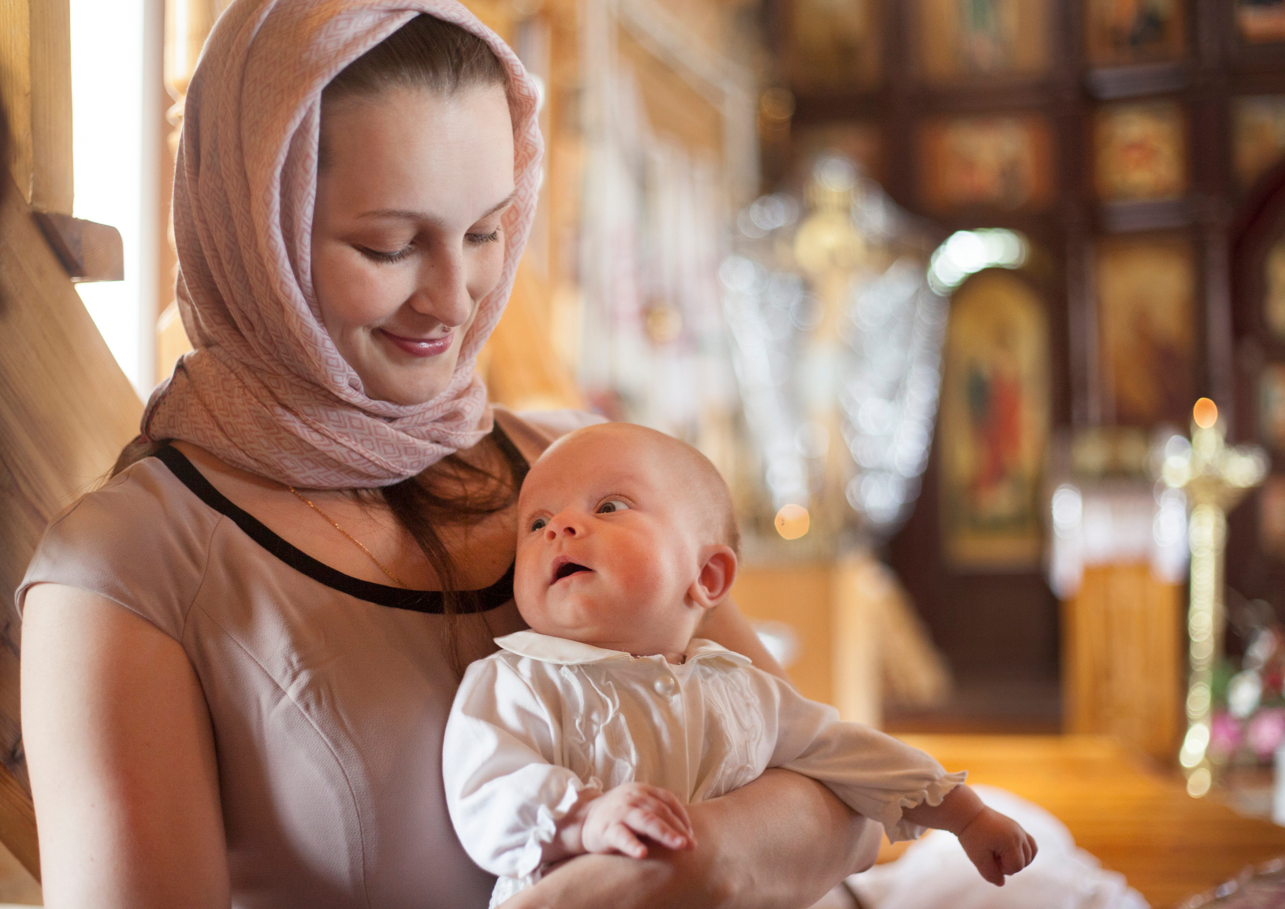 Таинство крещения. Фотограф Алёна Потёмкина