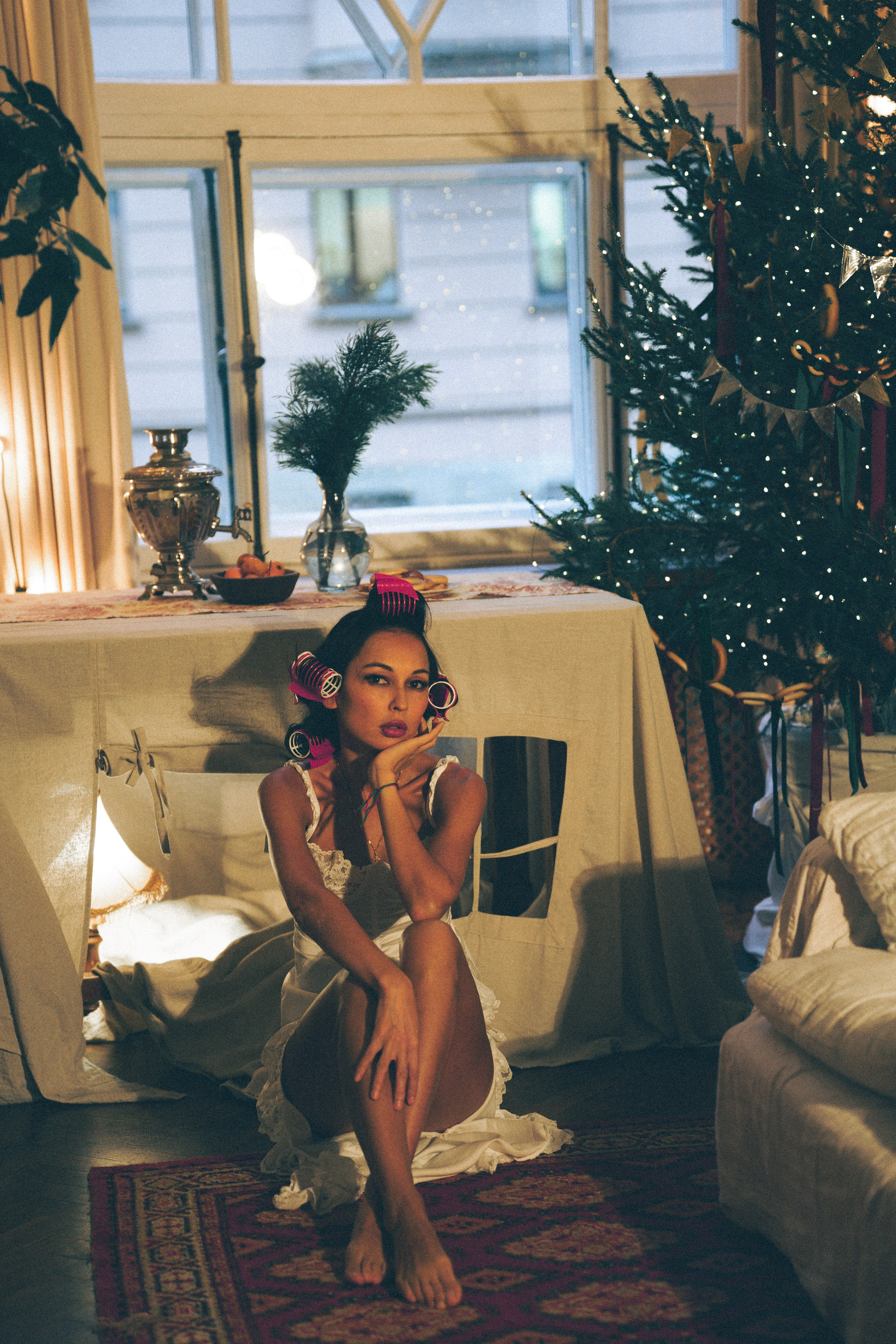 ФОТОСЕСИИЯ К НОВОМУ ГОДУ В АТМОСФЕРНОЙ СТУДИИВ ЦЕНТРЕ ПИТЕРАИ ВИНТАЖНЫЙ ОБРАЗ. Профессиональный фотограф, Санкт-Петербург — Виктория Богомолова