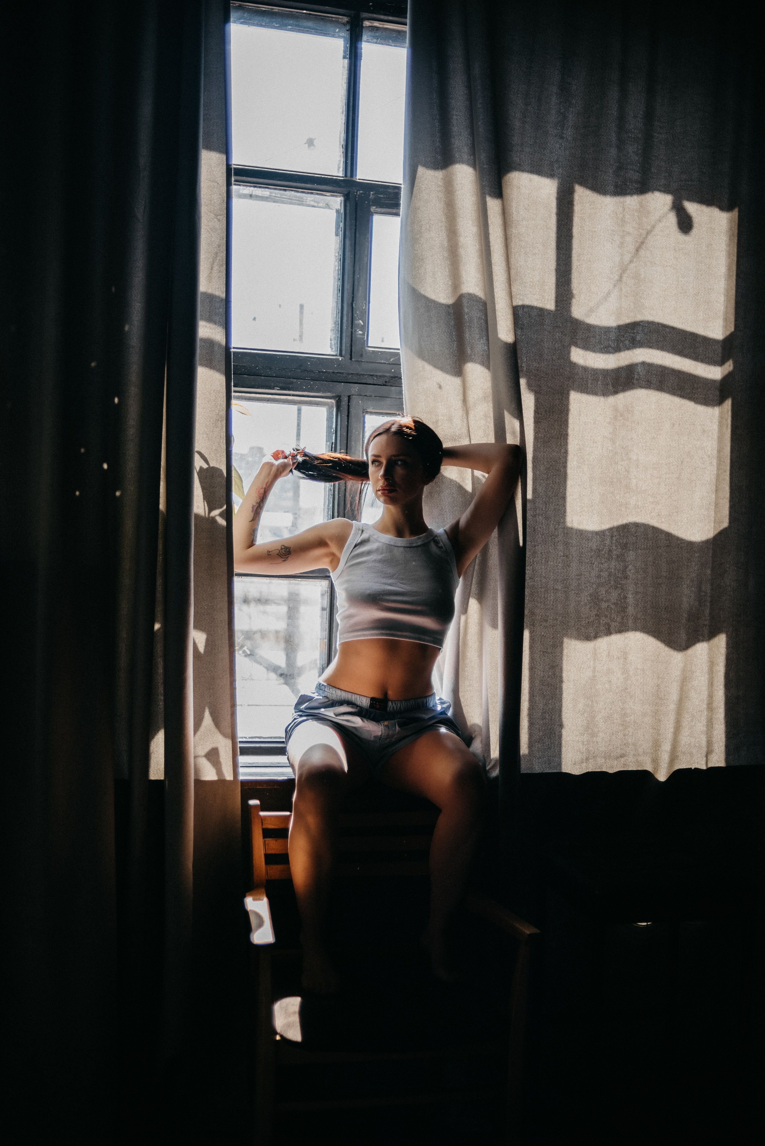 Студийная ню фотосессия тюмень. Фотограф Дарья Мустафина, Тюмень