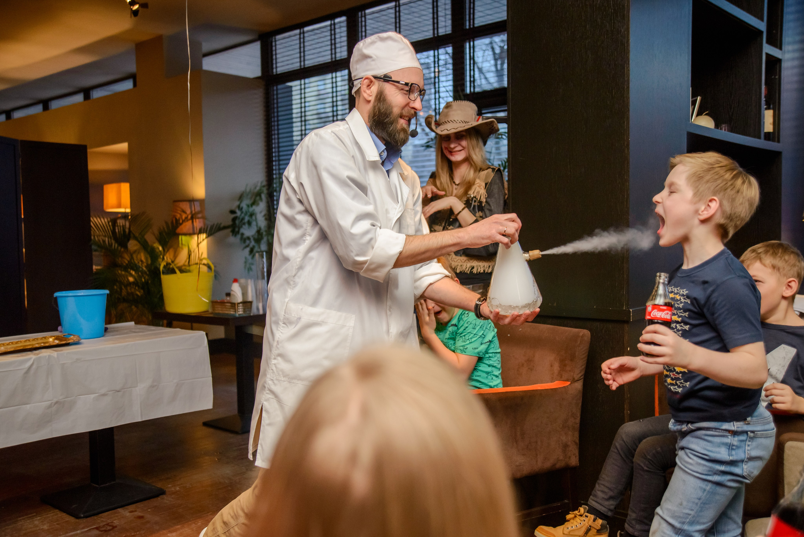 Детский день рождения в ресторане