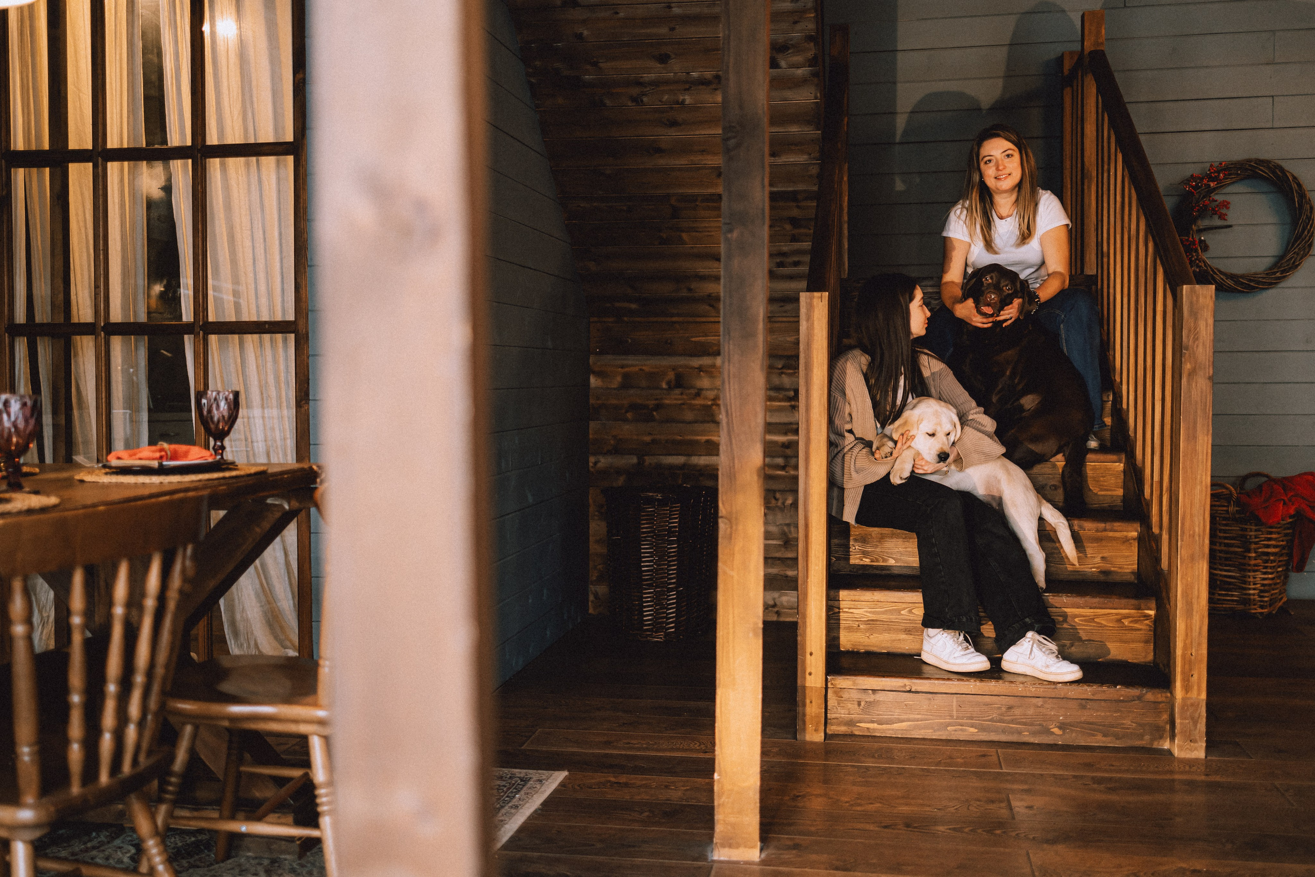 Ума, Берта и их семья