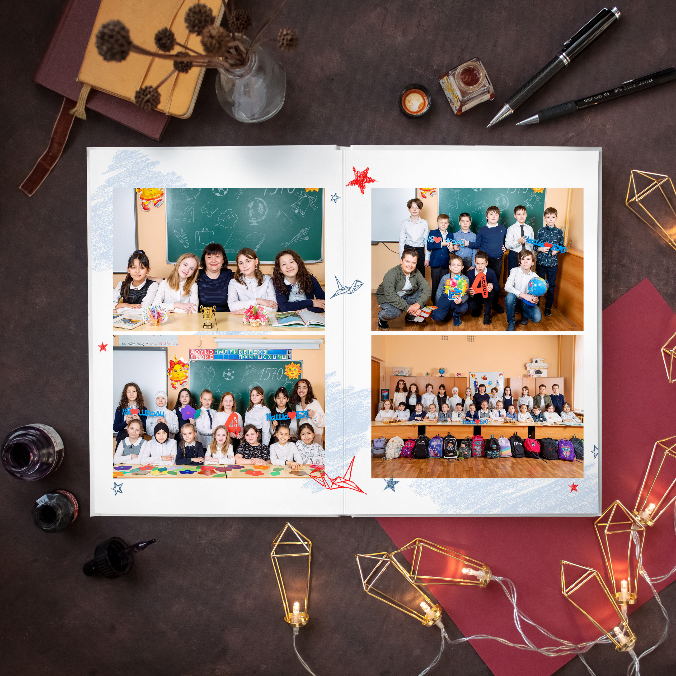 АЛЬБОМ «ЖУРАВЛИК». Выпускные альбомы для сада и школы в Москве