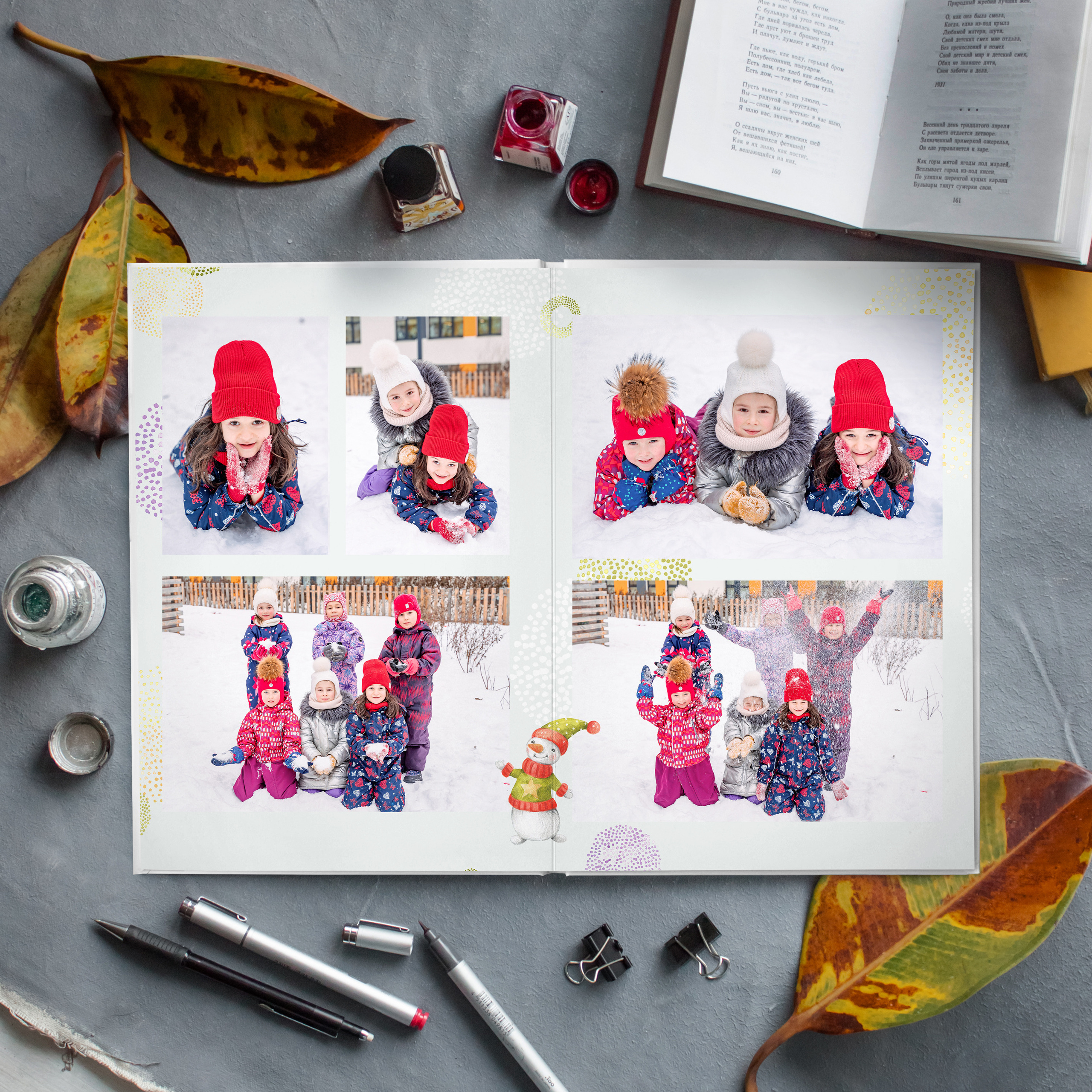 АЛЬБОМ «ТОЛСТЫЕ КОТИКИ». Выпускные альбомы для сада и школы в Москве