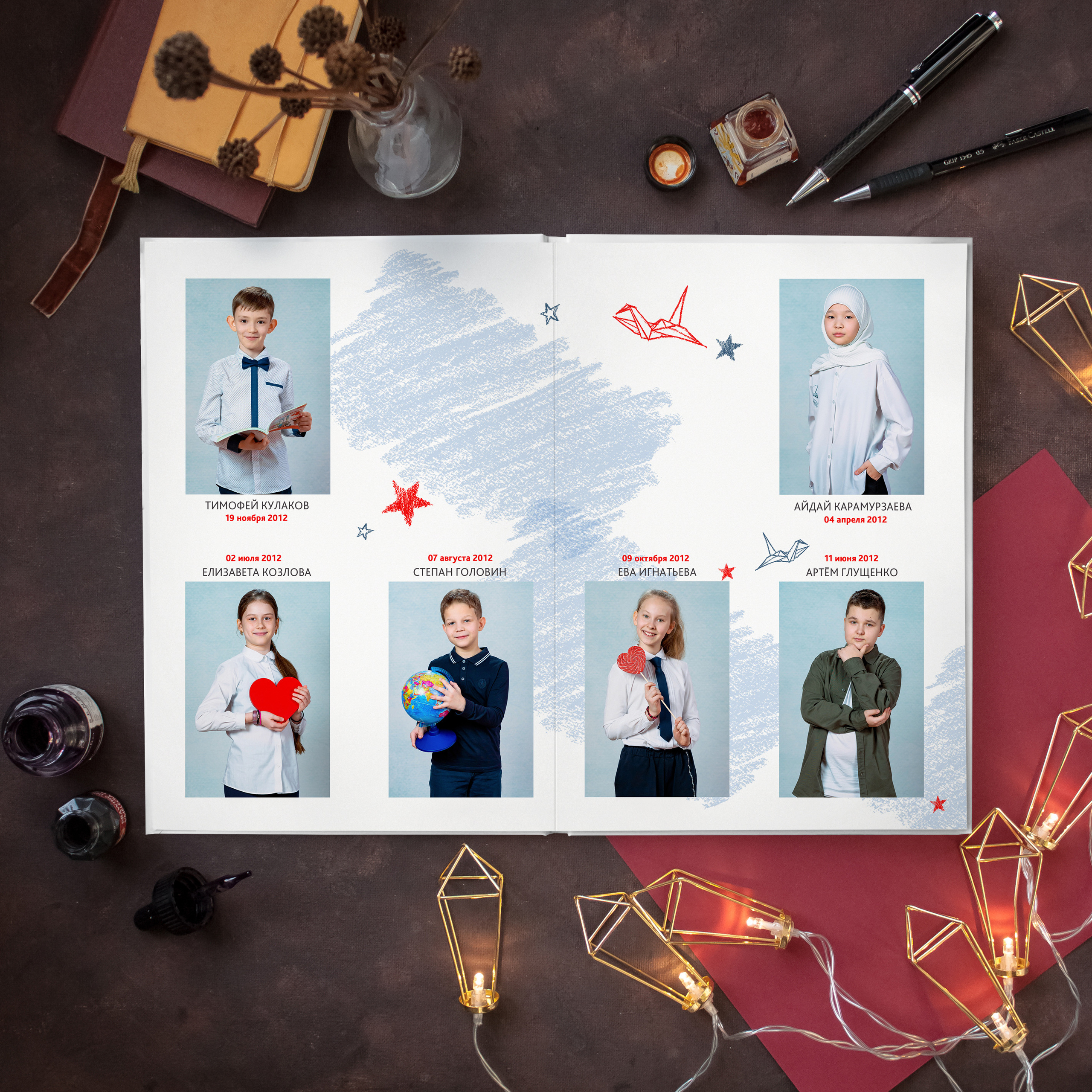 АЛЬБОМ «ЖУРАВЛИК». Выпускные альбомы для сада и школы в Москве