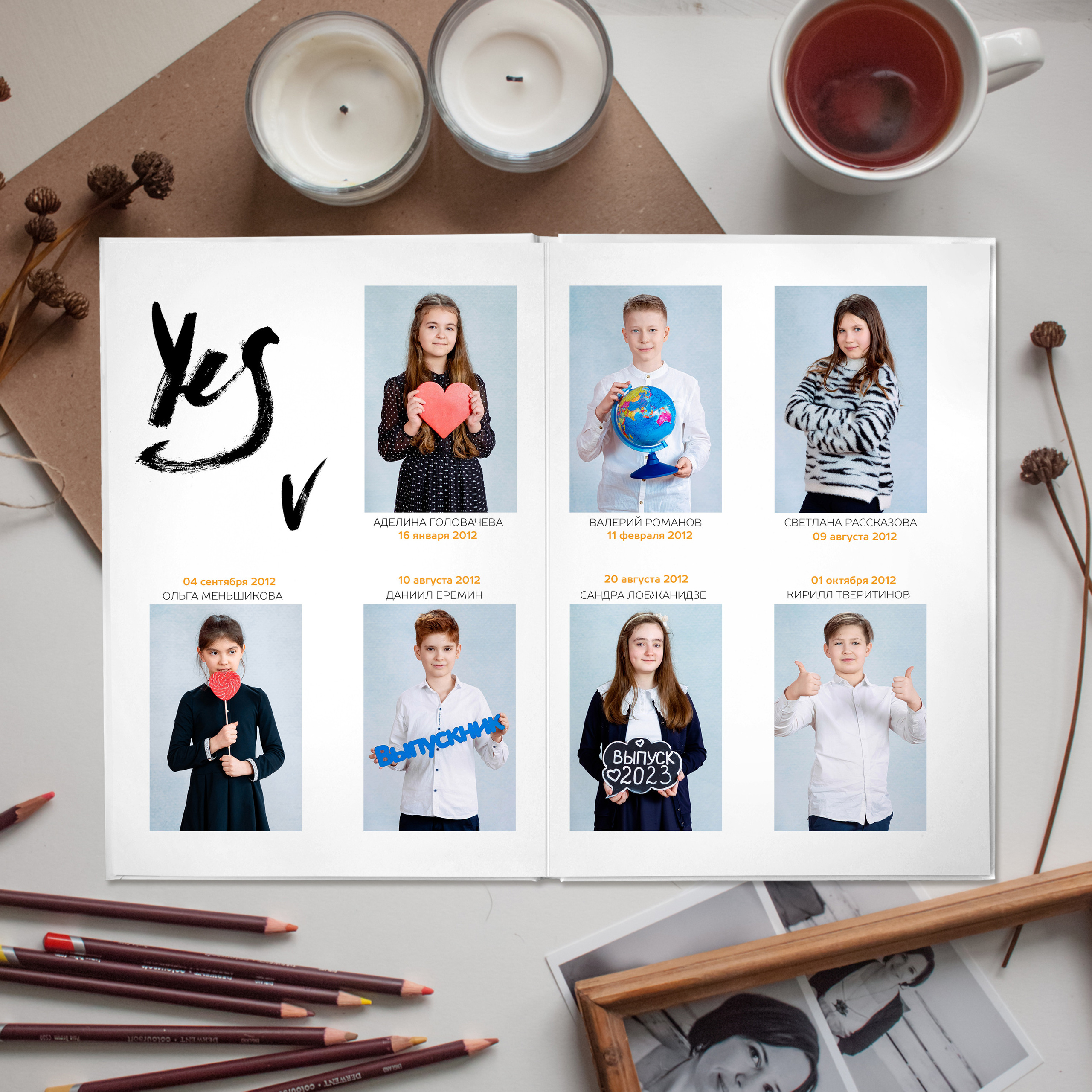 АЛЬБОМ «ЛАЙТ». Выпускные альбомы для сада и школы в Москве