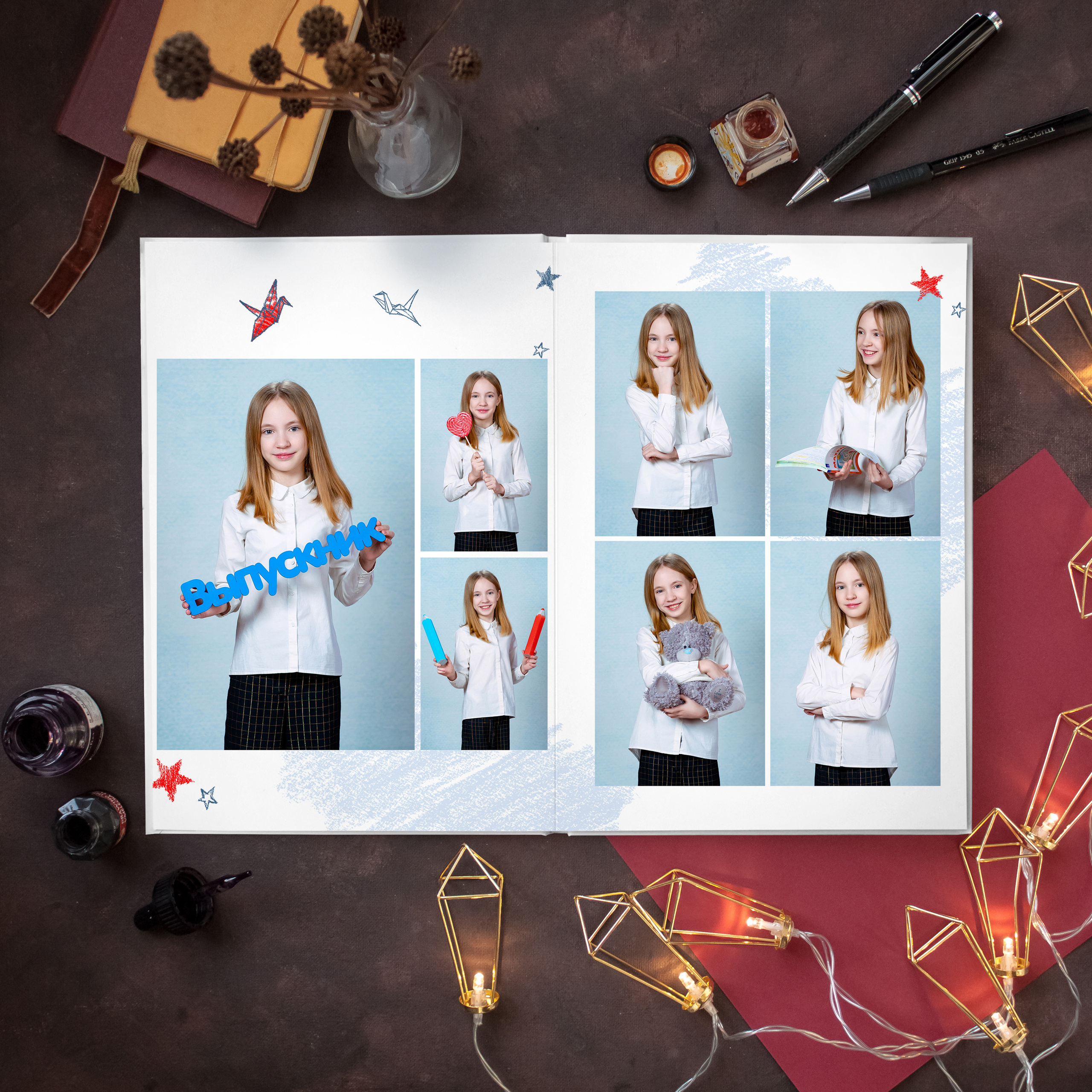 АЛЬБОМ «ЖУРАВЛИК». Выпускные альбомы для сада и школы в Москве