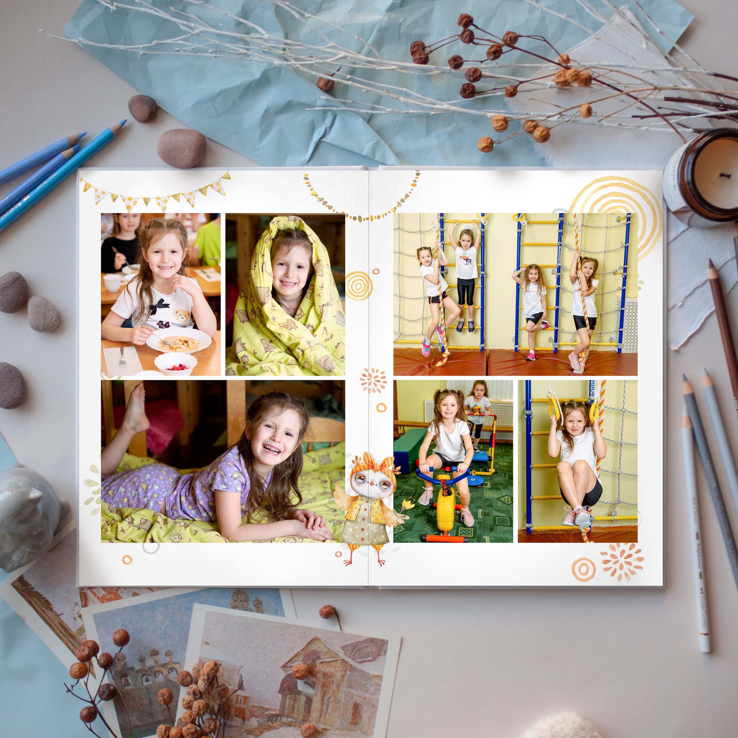 АЛЬБОМ «СОВУШКИ». Выпускные альбомы для сада и школы в Москве