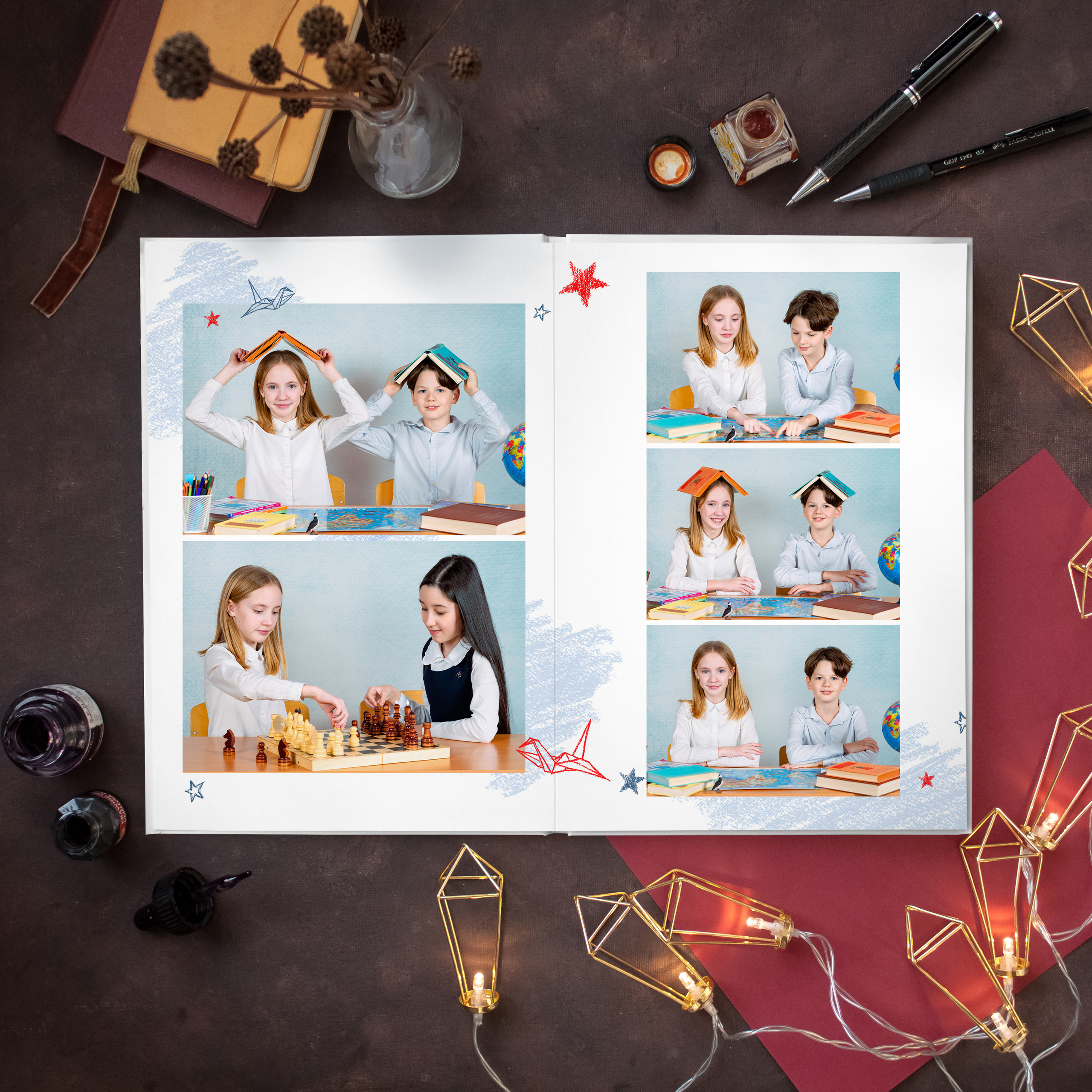 АЛЬБОМ «ЖУРАВЛИК». Выпускные альбомы для сада и школы в Москве