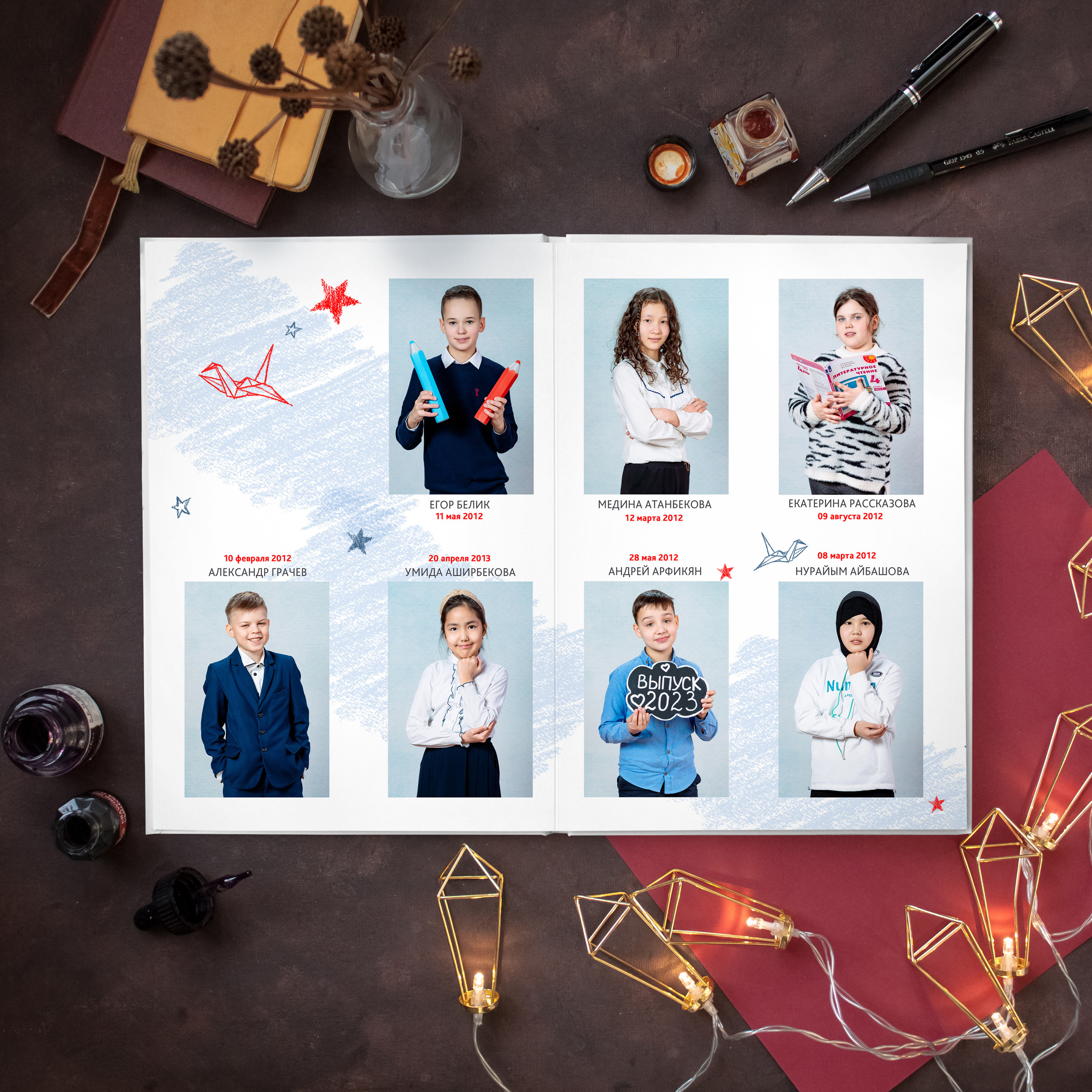 АЛЬБОМ «ЖУРАВЛИК». Выпускные альбомы для сада и школы в Москве