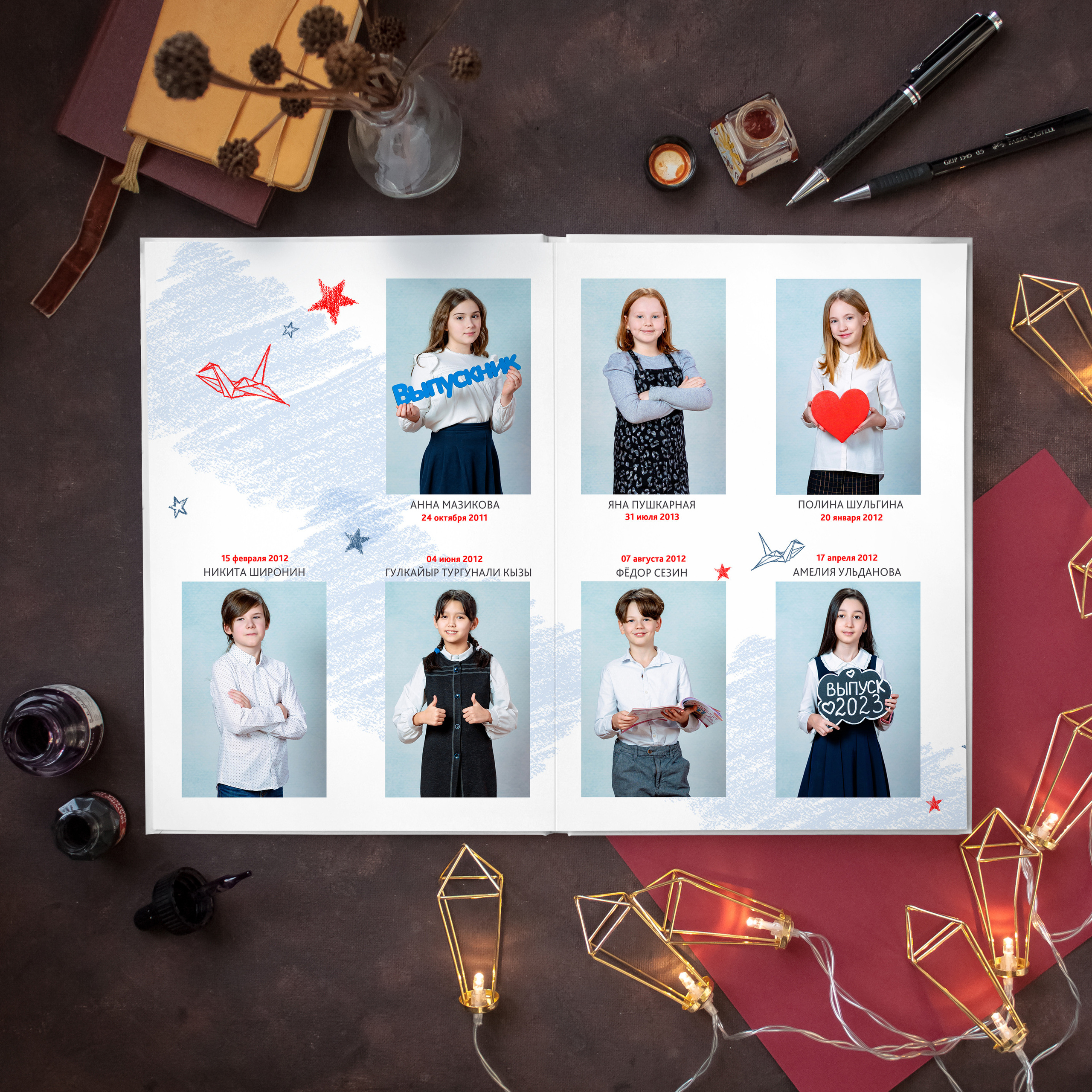 АЛЬБОМ «ЖУРАВЛИК». Выпускные альбомы для сада и школы в Москве