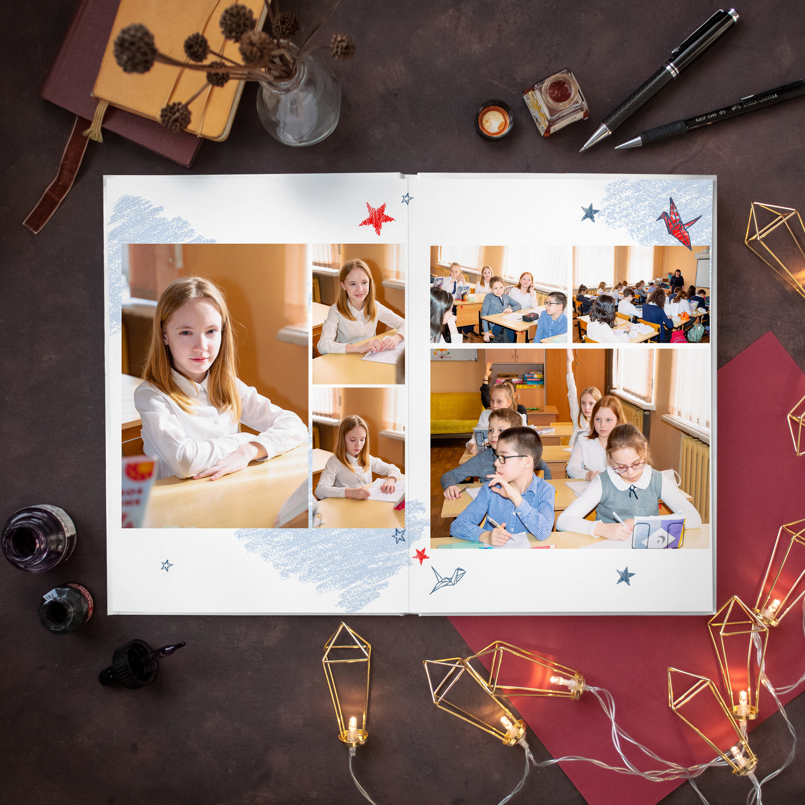 АЛЬБОМ «ЖУРАВЛИК». Выпускные альбомы для сада и школы в Москве