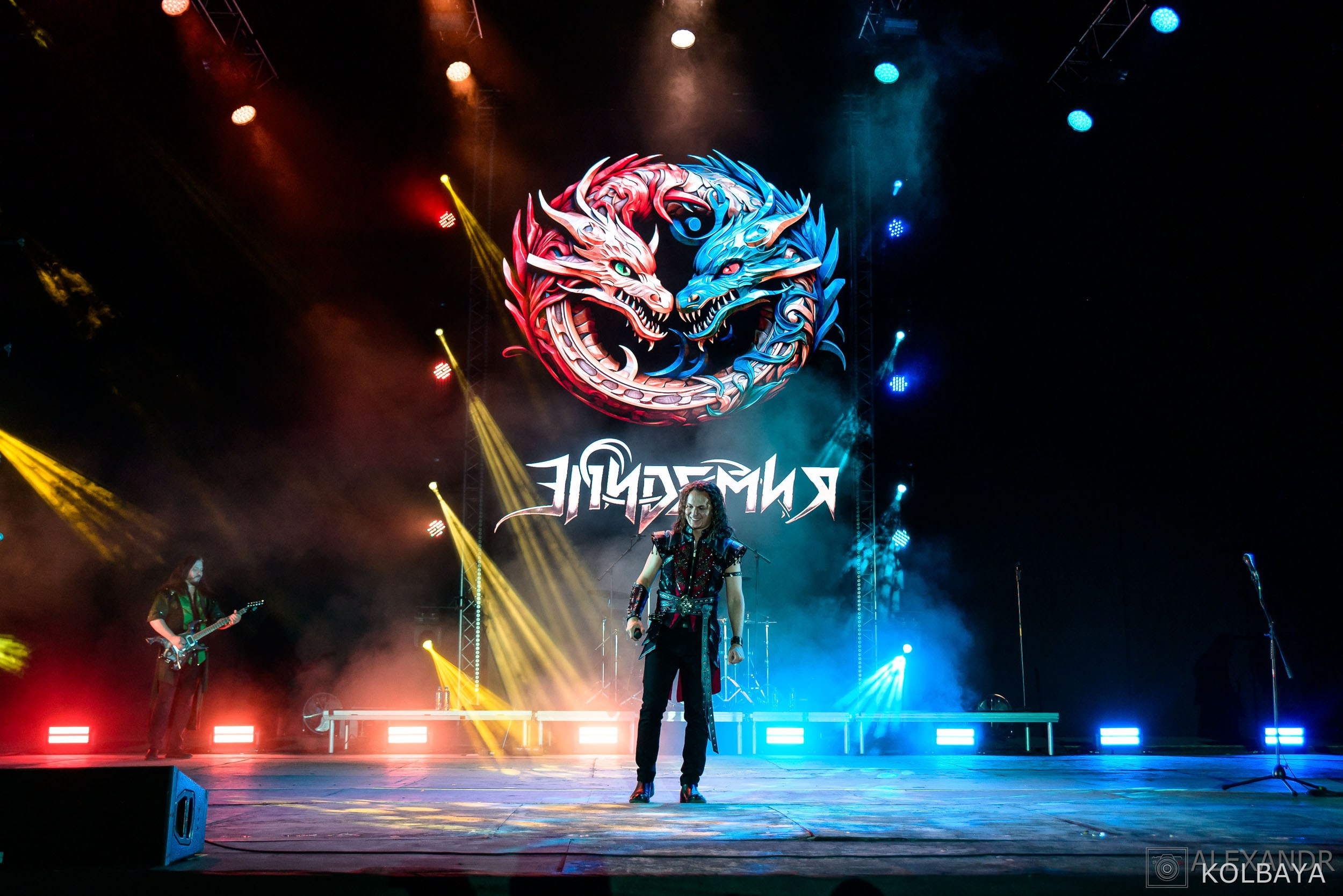 Концерт группы Эпидемия в Зеленом театре. Концертный и театральный репортажный фотограф в Москве Александр Колбая