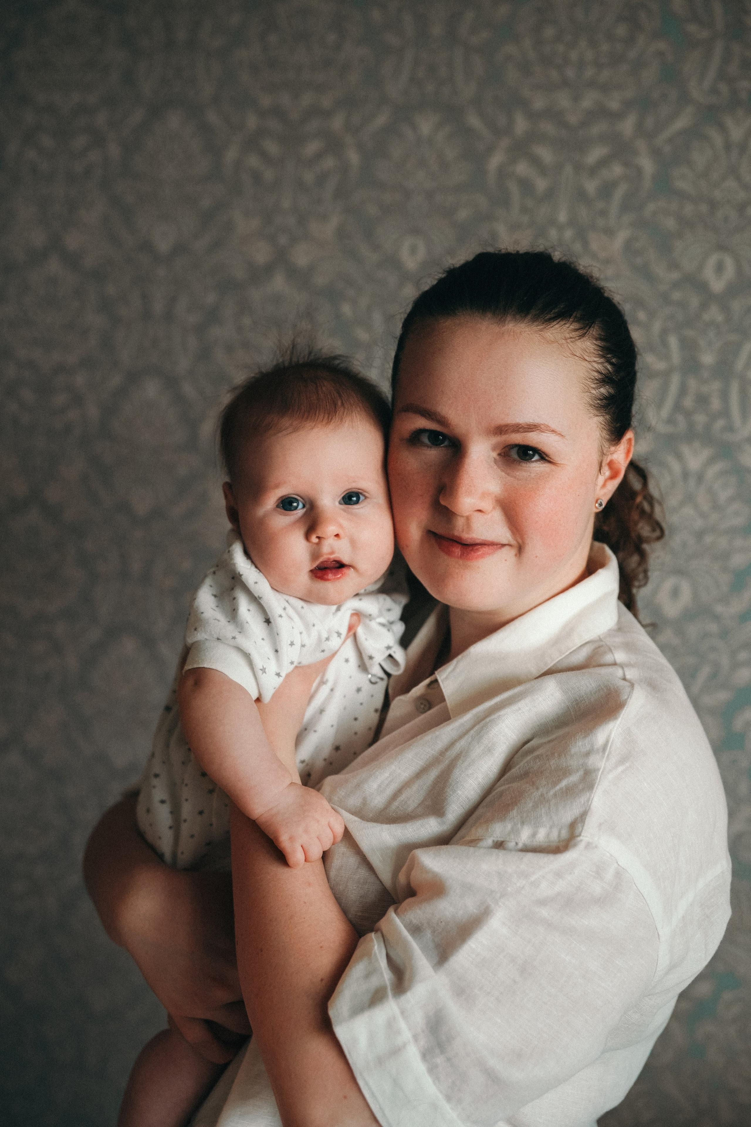 Домашняя фотосессия Ирины и Киры. Детский, семейный и ньюборн фотограф в Москве Юлия Шуарт