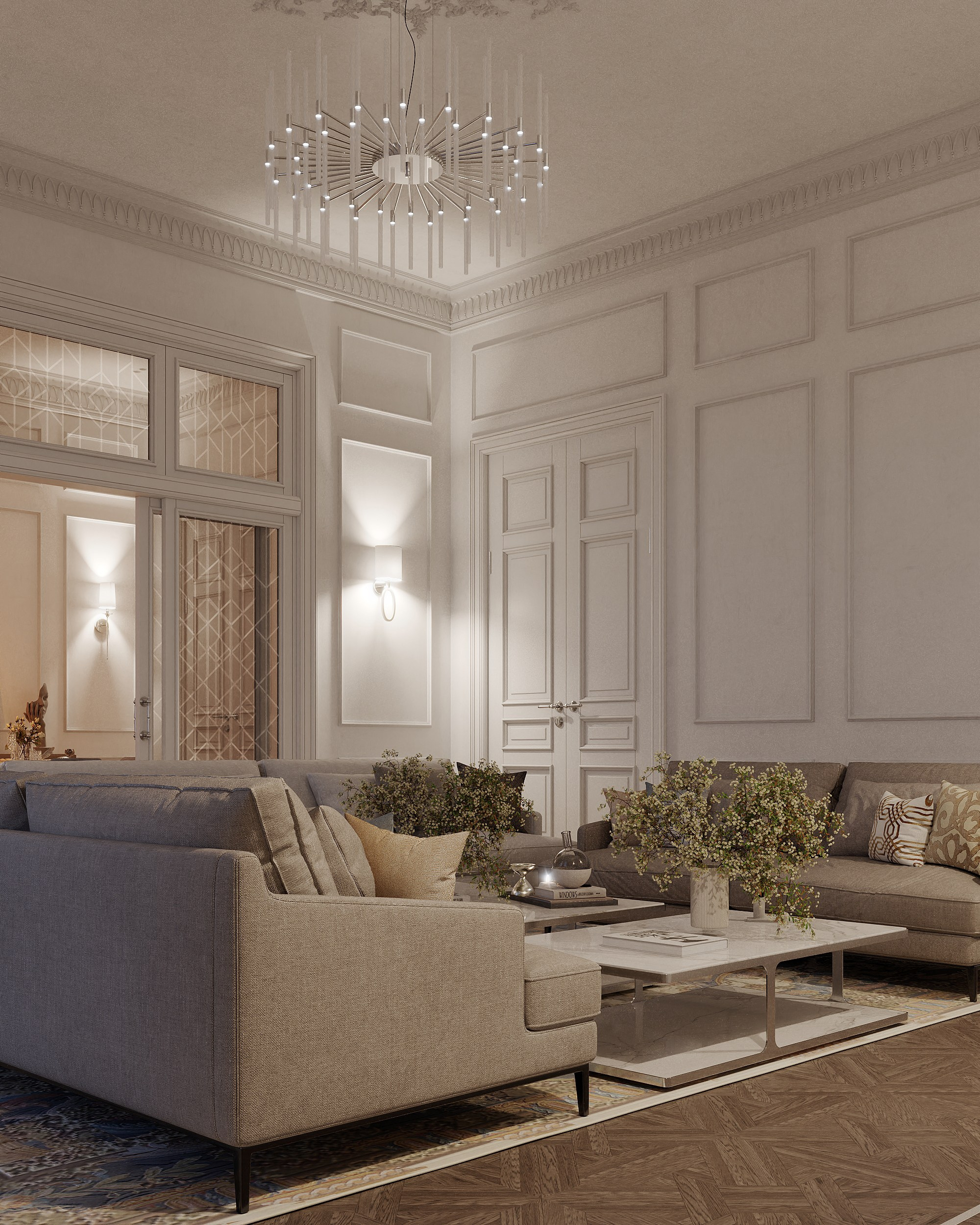 Четырехкомнатная квартира в Москве. 3D визуализатор в Москве Сердюк Владислав