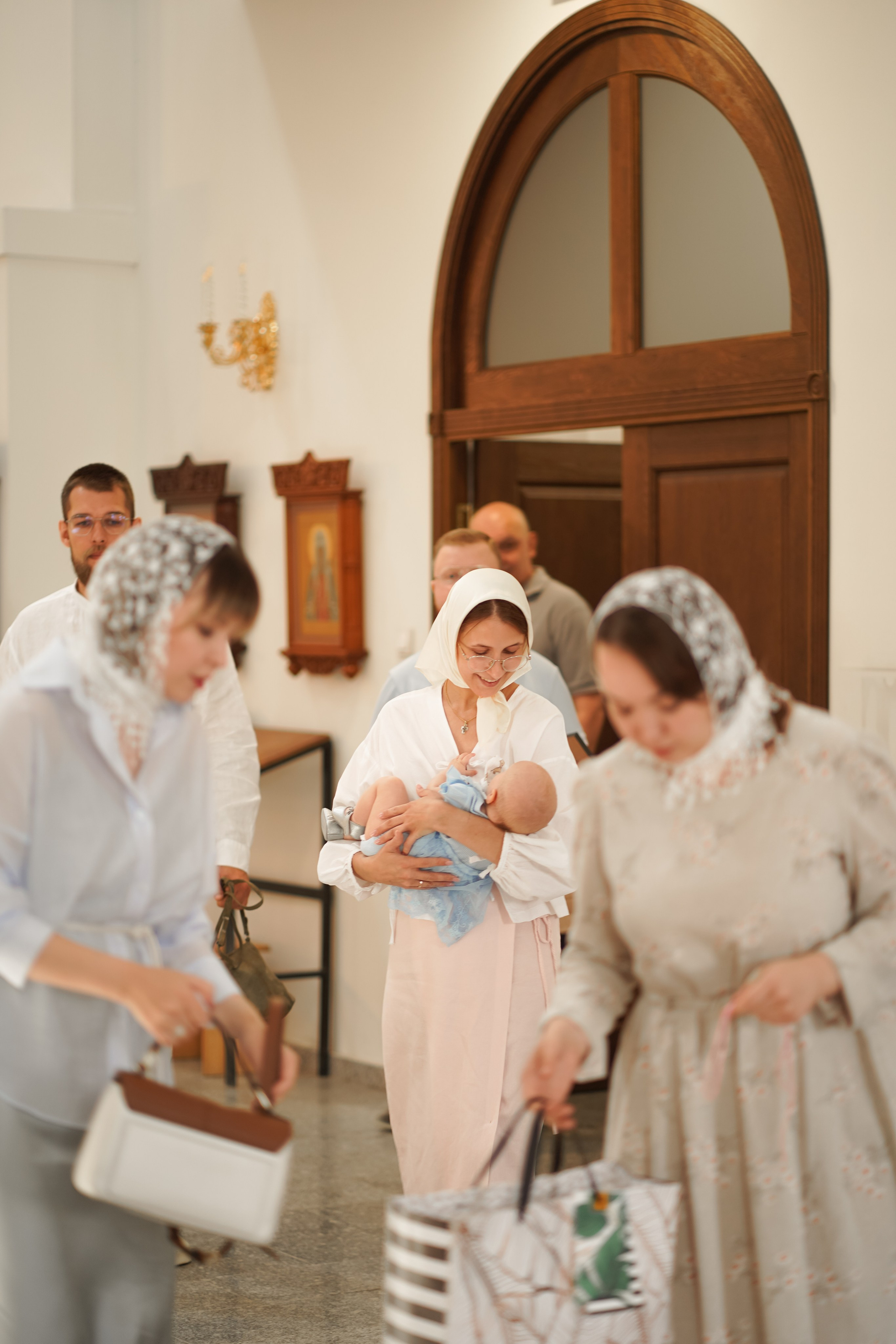 Таинство Крещения Арины. Фотограф в Москве Тарасенко Татьяна