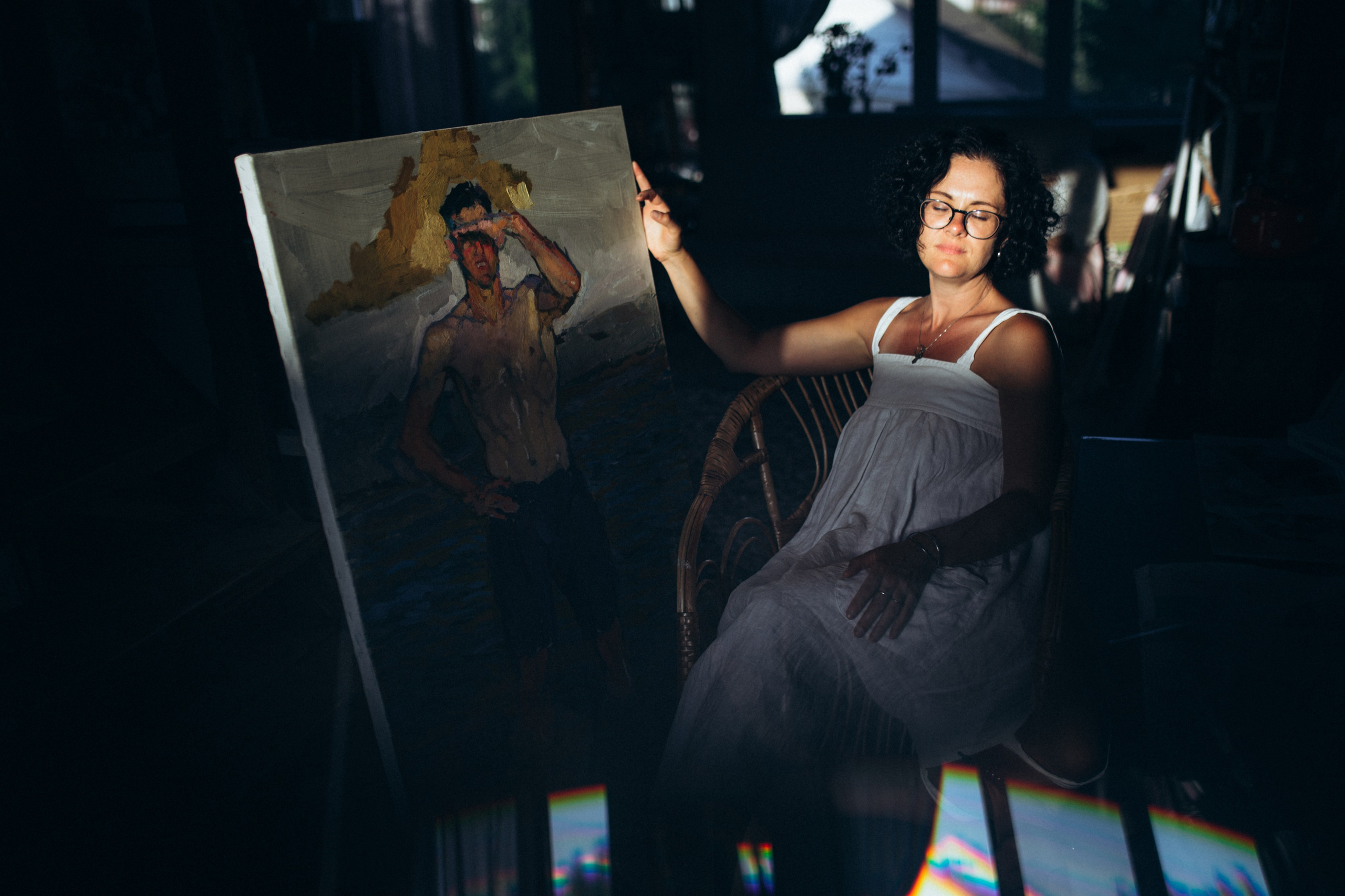 Художник Ольга Григорьева-Климова. Портретный фотограф В Крыму и преподаватель Екатерина Покровская