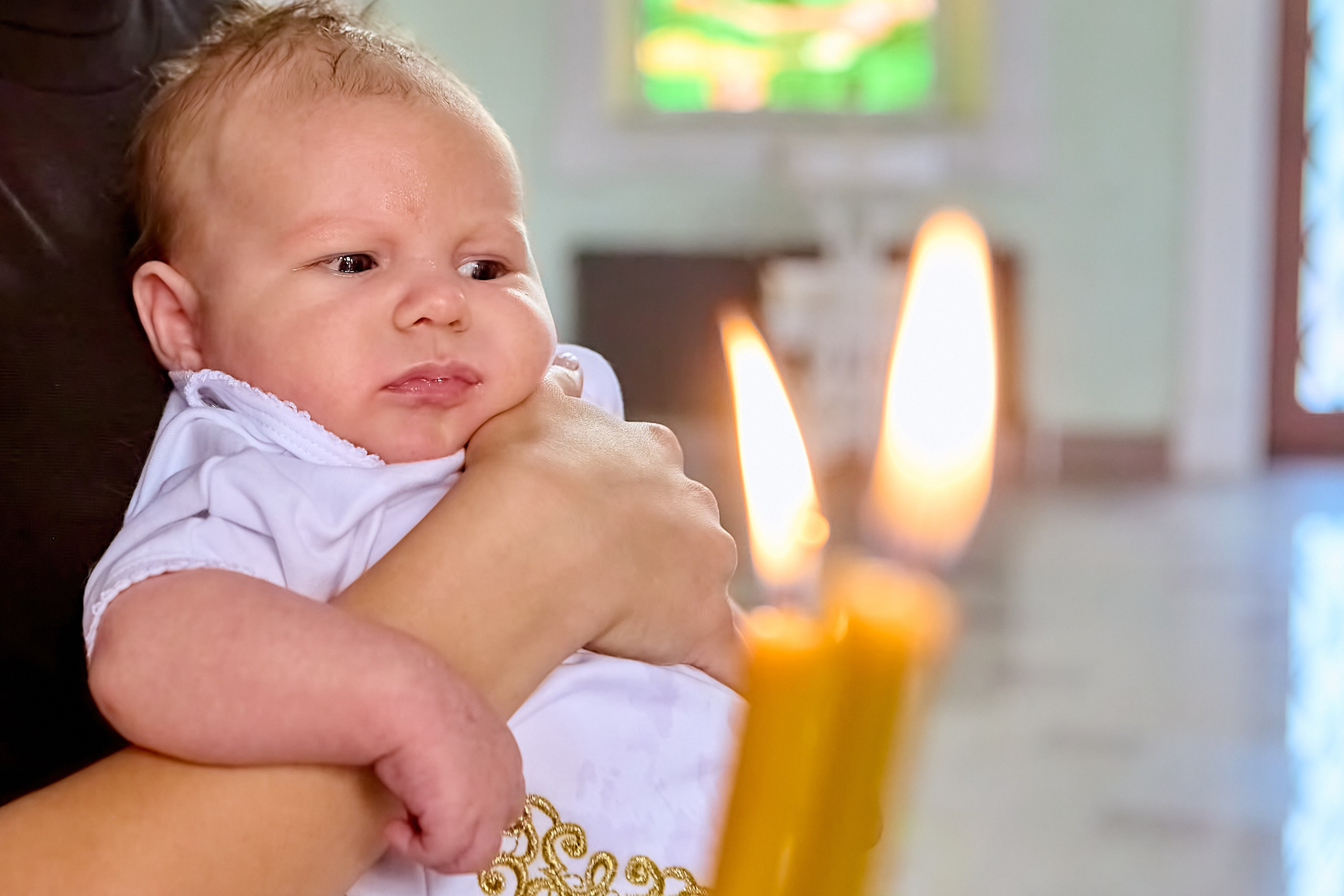 Фотографии Крещения младенца Алексея
