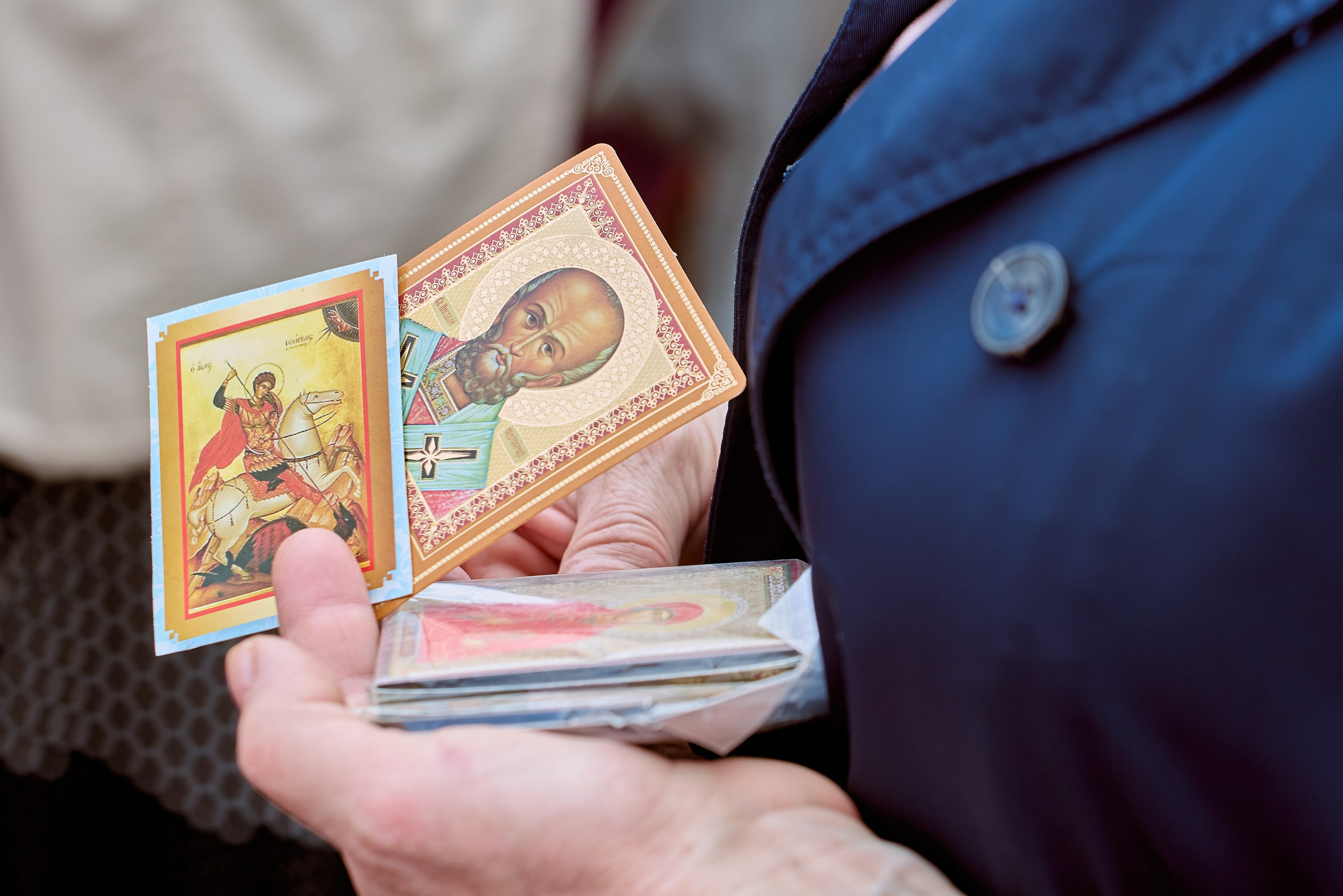 Фотографии портретов Крестного хода в Дзержинске