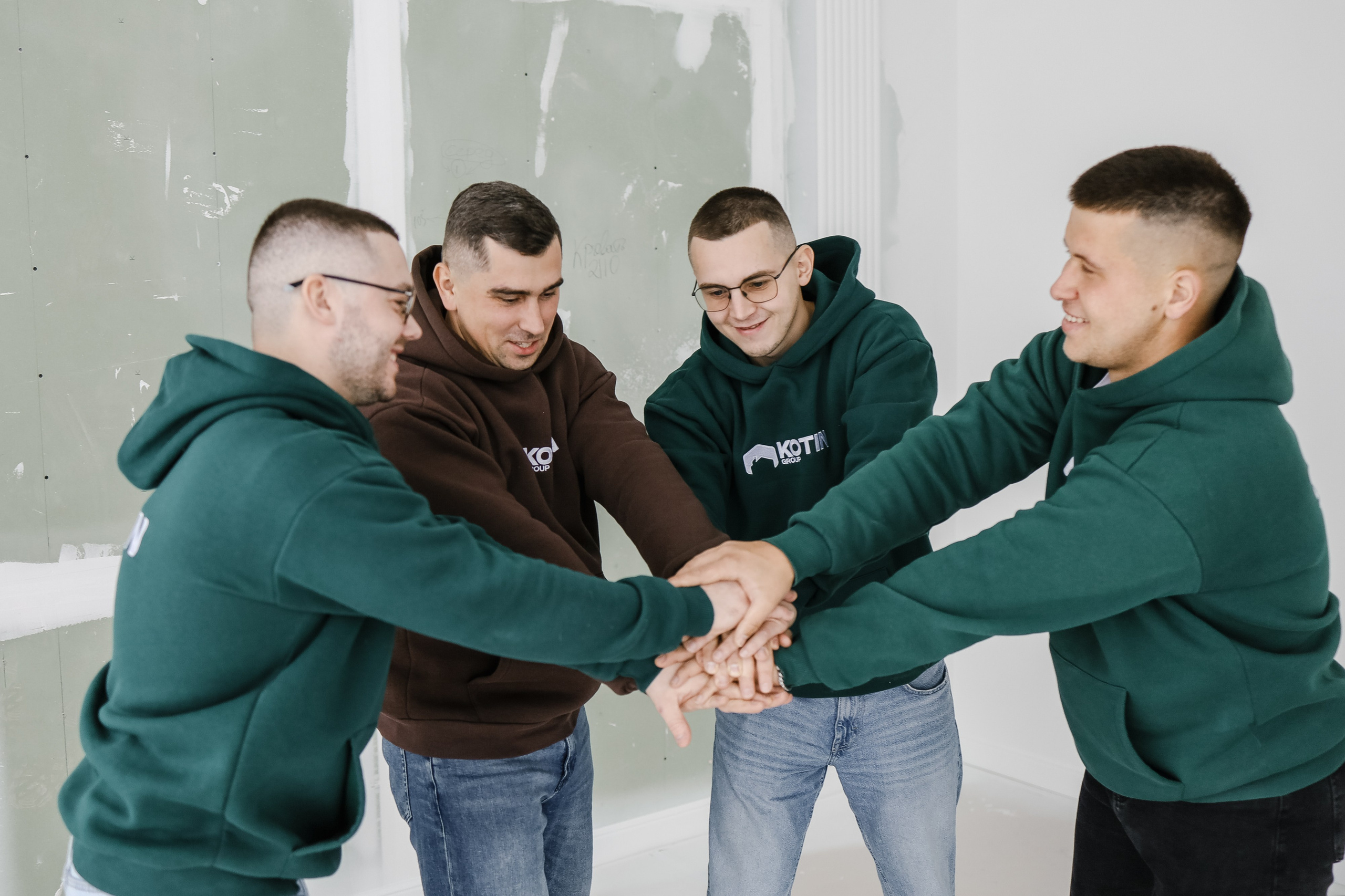 Строительная фирма Котин групп. Фотопродакшн продающего контента