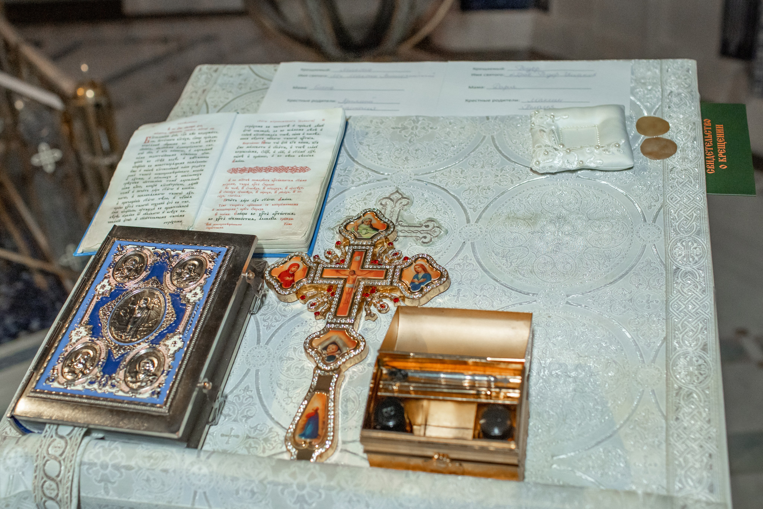 Крещение в Храме Вооруженных Сил России. Профессиональный фотограф в Москве и Мо Мария Шантарёва