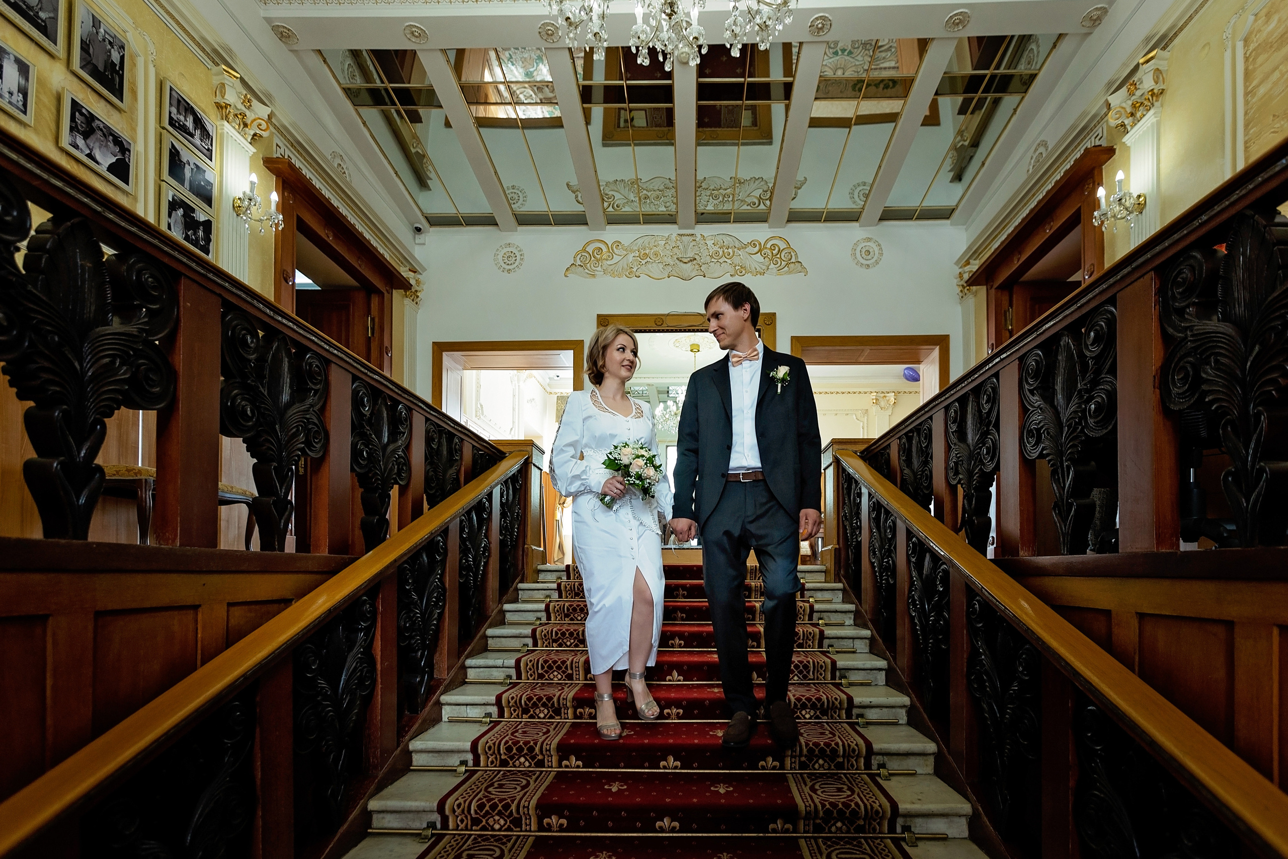 Ольга и Александр, Грибоедовский ЗАГС. Геннадий Степанов —фотограф в Москве