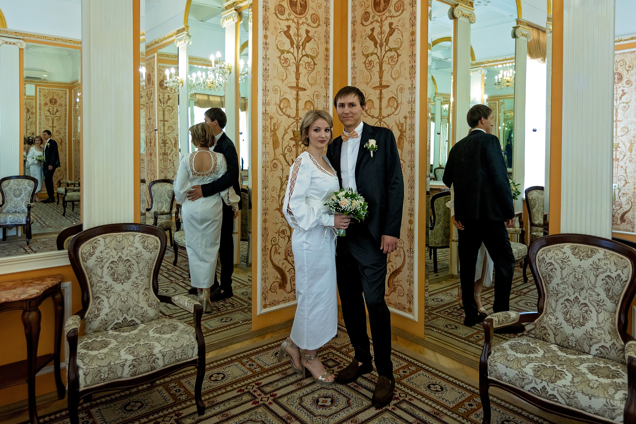 Ольга и Александр, Грибоедовский ЗАГС. Геннадий Степанов —фотограф в Москве