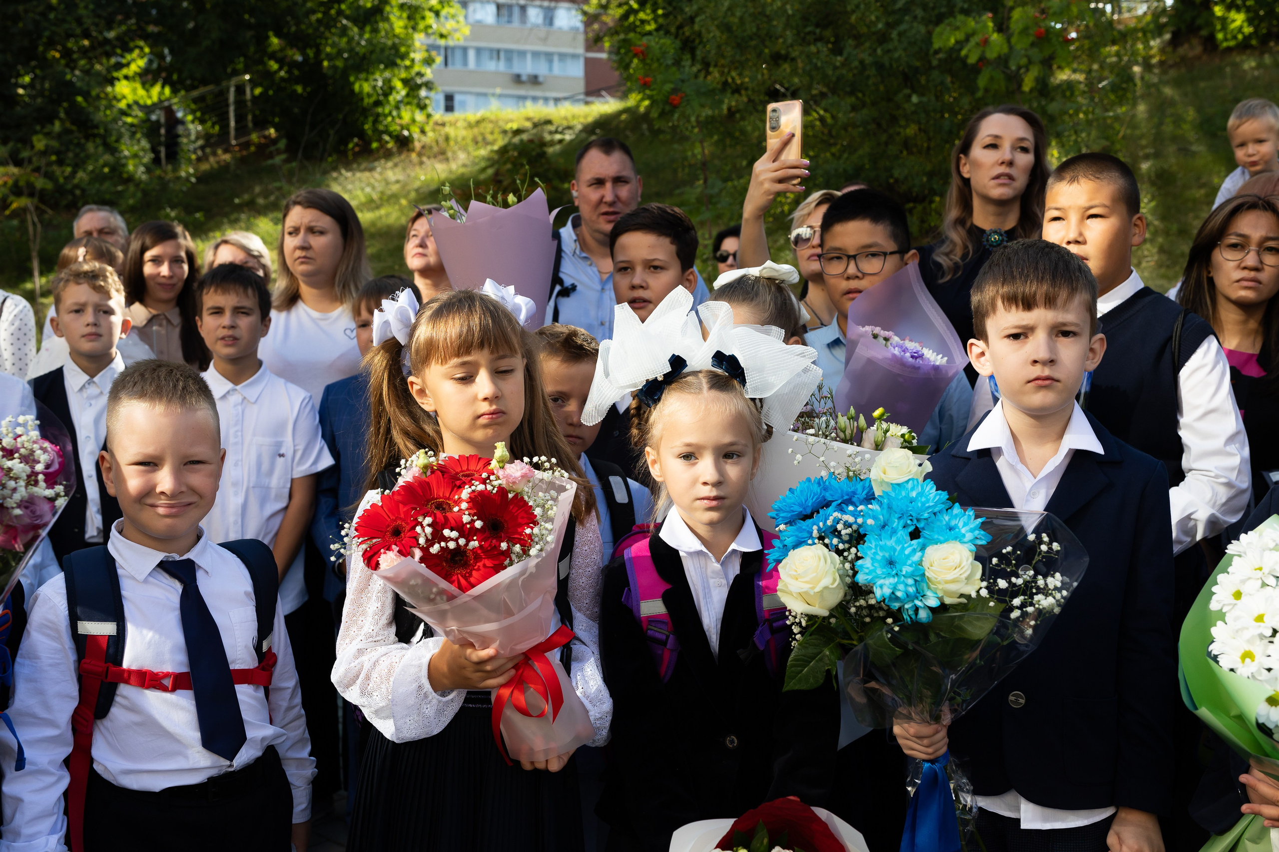 Линейка 1 сентября. Профессиональный Фотограф в Москве Андрей Славнов
