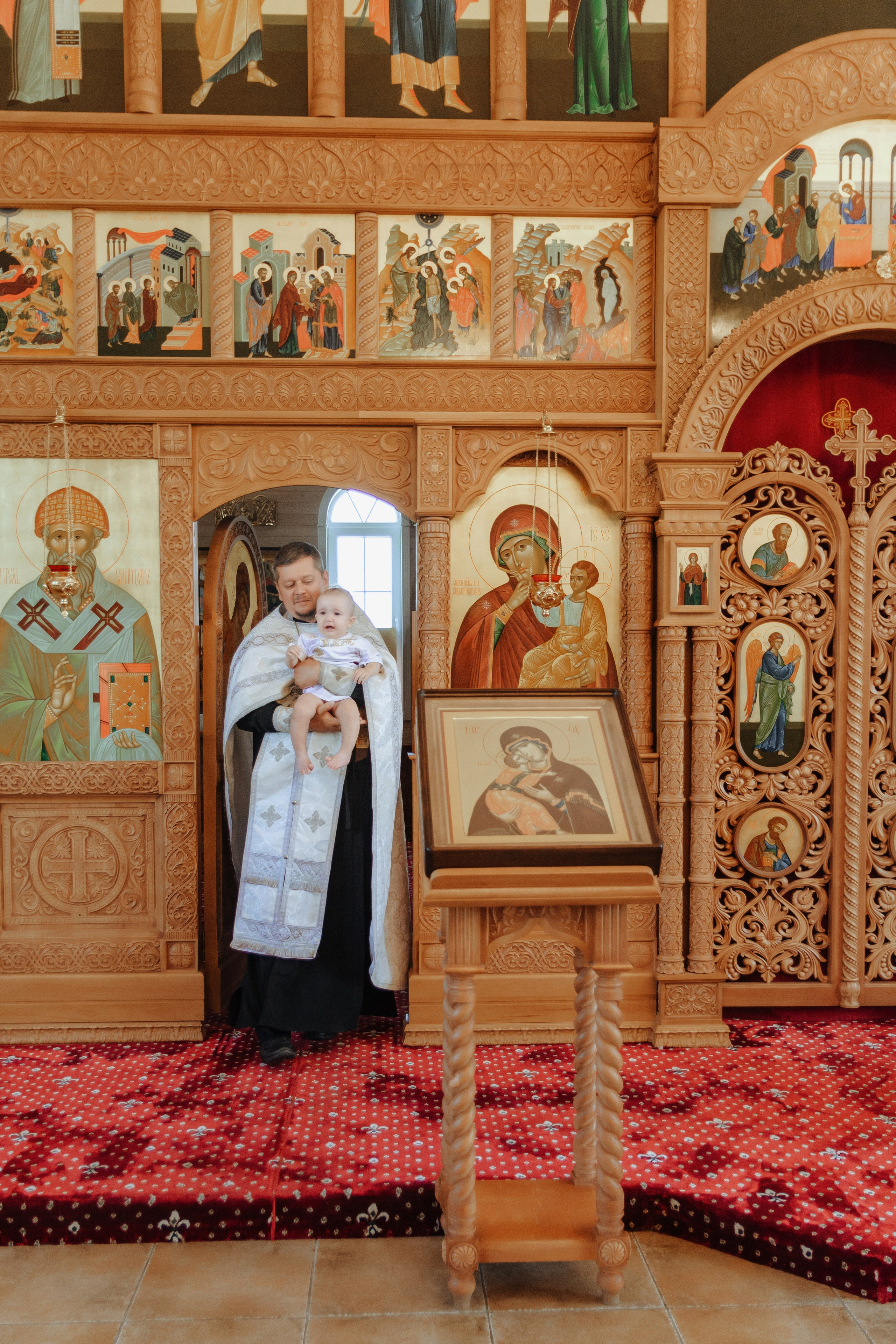Крещение Демьяна. Семейный и детский фотограф Кущ Наташа